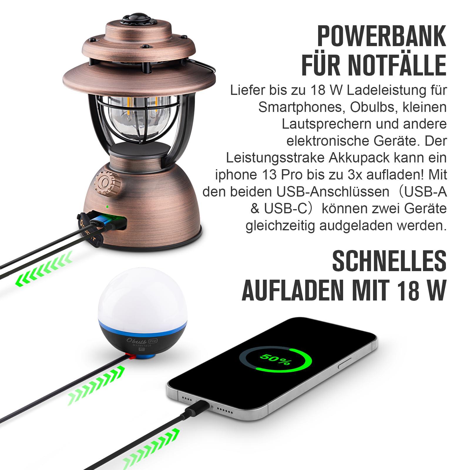 OLIGHT Olantern Classic 2 Pro LED laetav retrostiilis matkalatern 300 LM, sujuvalt hämardatav, akupangaga, sobib telkimiseks, aeda, elektrikatkestuste jaoks, halloween’i kaunistuseks, matkamiseks – pilt 6