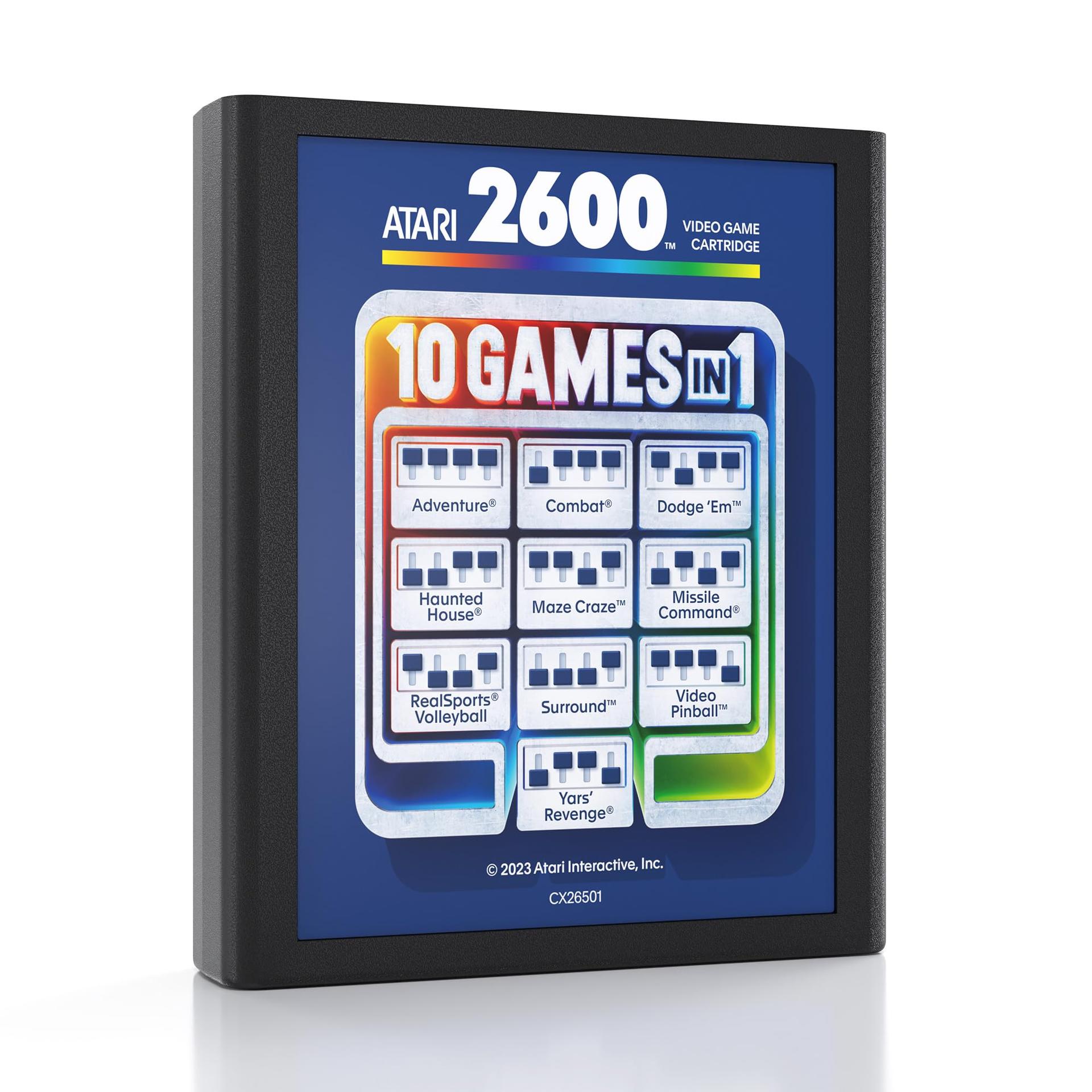 PLAION Atari 2600+ Klassikaline Mängukonsool – Must (Atari) – kasutusnäide
