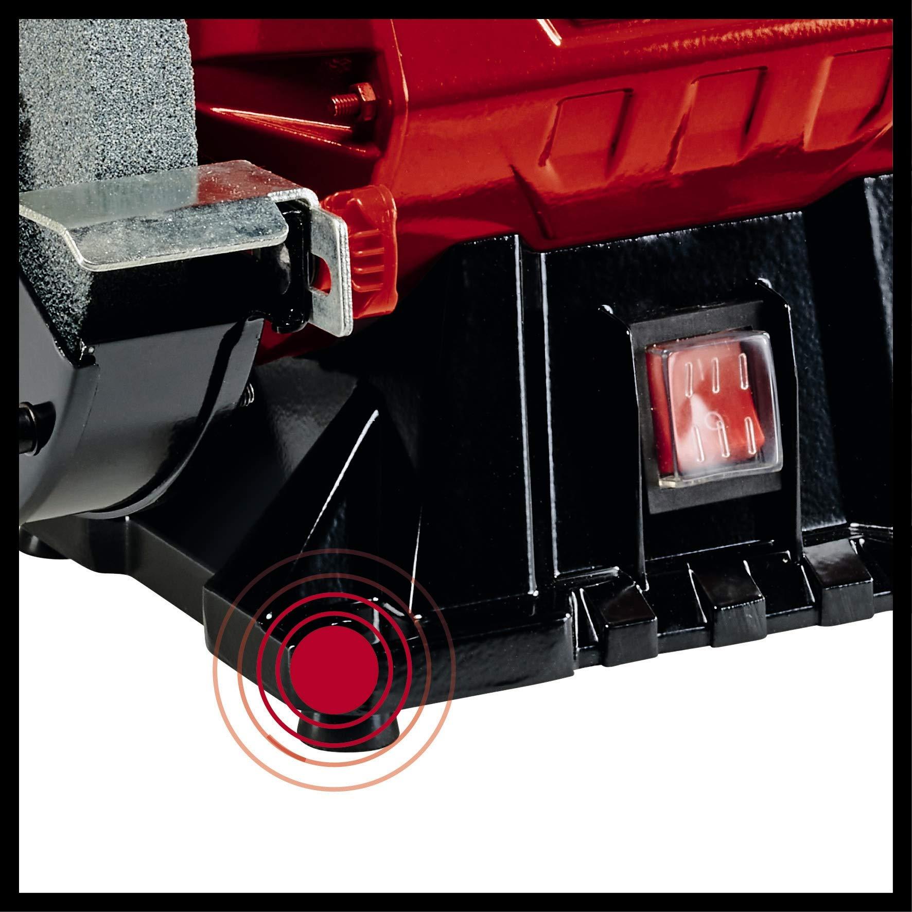Einhell Stand-Bandschleifer TC-US 350 (350 W, lihvlint ja lihvkettad, kaitsekate, sädemevastane klaas, kaasas jäme lihvkettas ja lihvlint) juhtmega – pilt 7