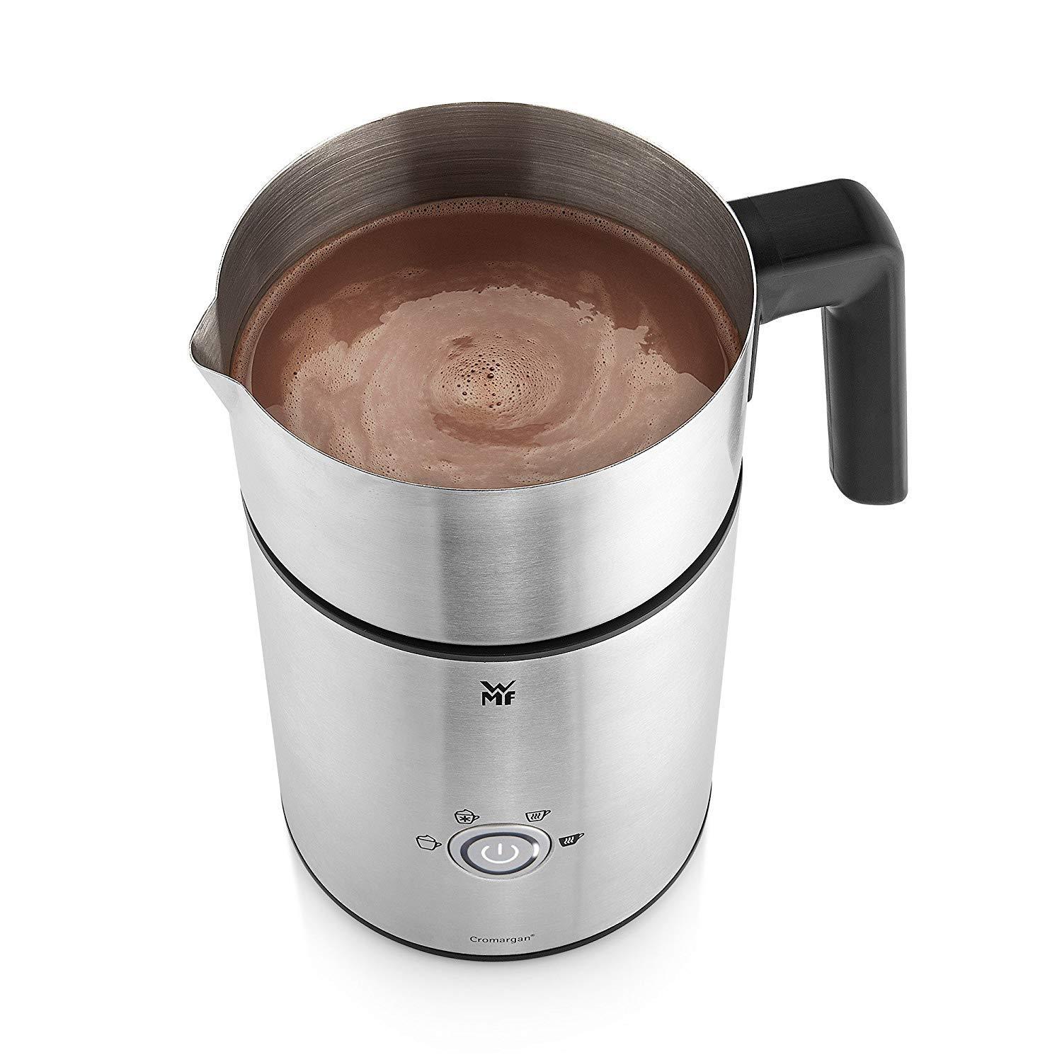 WMF Lono Milk & Choc elektriline piimavahustaja, 150-500 ml, 650 W, kakaomasin, piimaköetja, juhtmevaba piimanõu, kuum ja külm piimavaht, kuum šokolaad – pilt 8