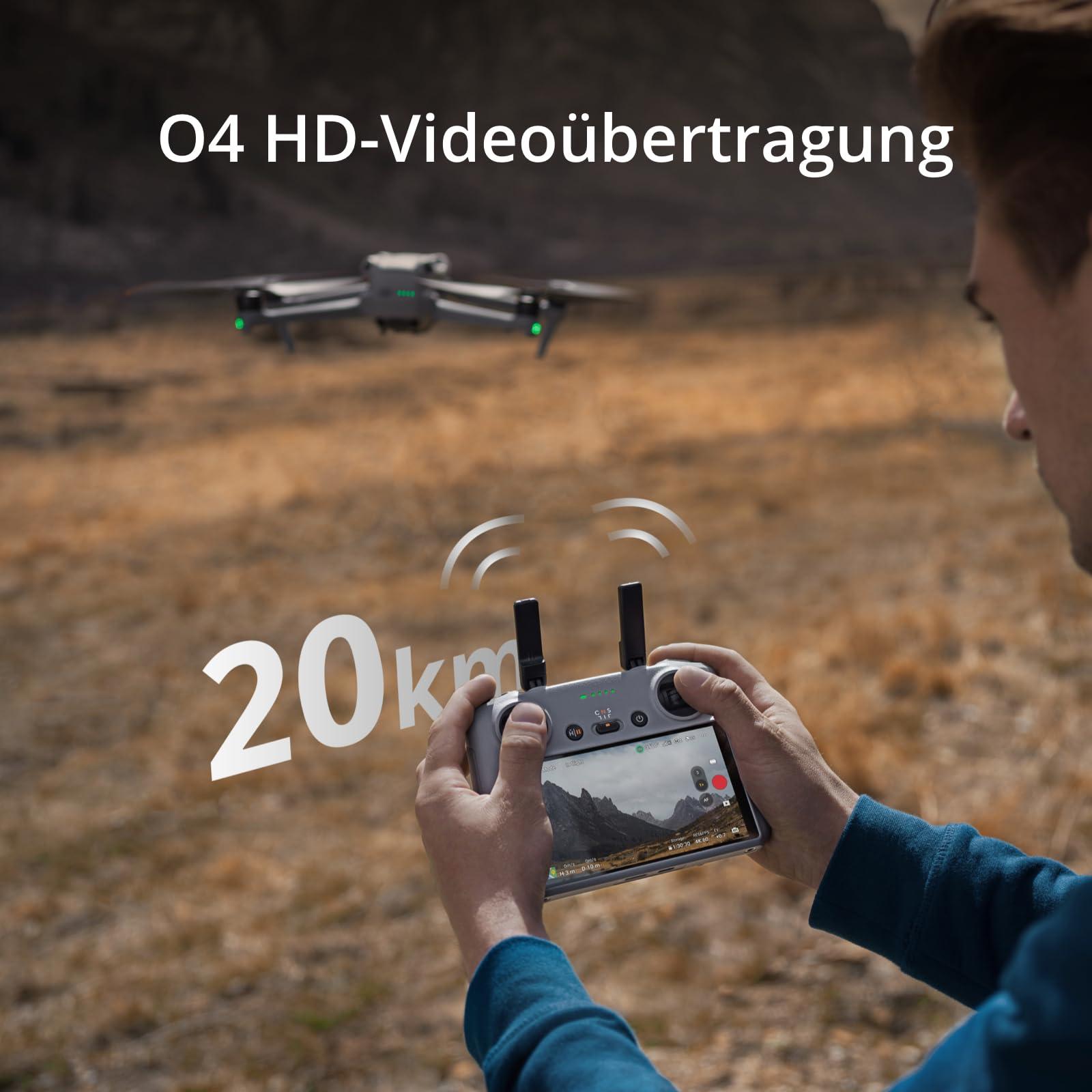 DJI RC 2 puldiga kaugjuhtimisseade DJI Flip, DJI Air 3S, DJI Air 3, DJI Mini 4 Pro, DJI Neo droonidele, 20 km O4-ülekanne, 5,5-tolline Full-HD ekraan, nutikas puldijuhtimine droonidele – lisavaade
