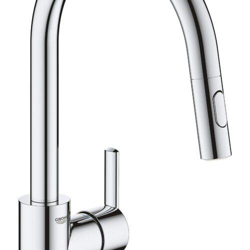 GROHE Feel - Ühe käepidemega köögisegisti (kõrge C-kujuline tila