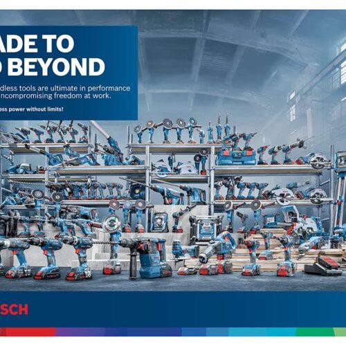 Bosch Professional 18V süsteemi akukuumapuhur GHG 18V-50 (koos reflektordüüsi