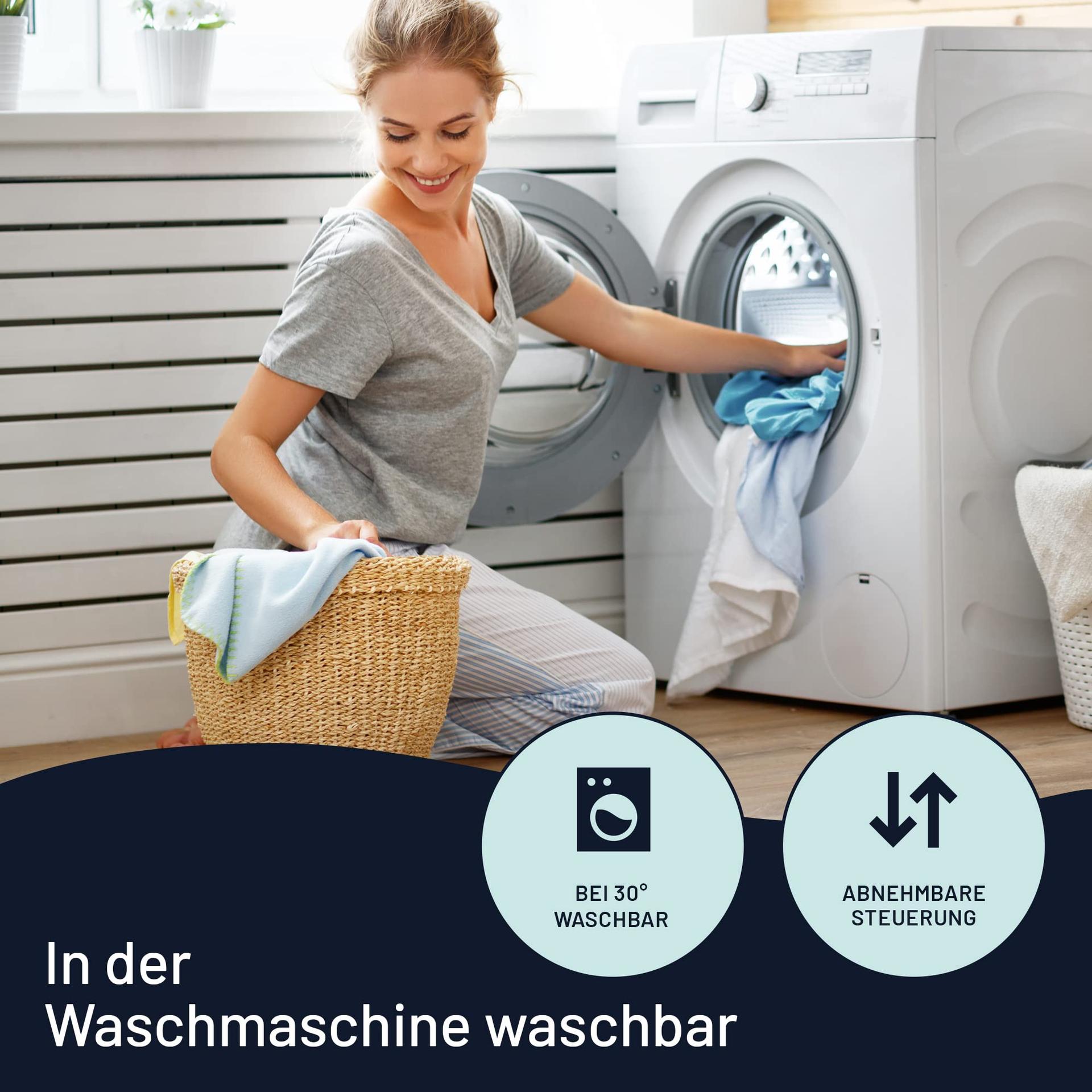 Imetec Scaldasonno Adapto Maxi Elektriline Soojendav Madratsikate, 195×90 cm, Reguleeritav Temperatuur, Kiire Kuumenemine, Hüpoallergeenne Kangas – pilt 6