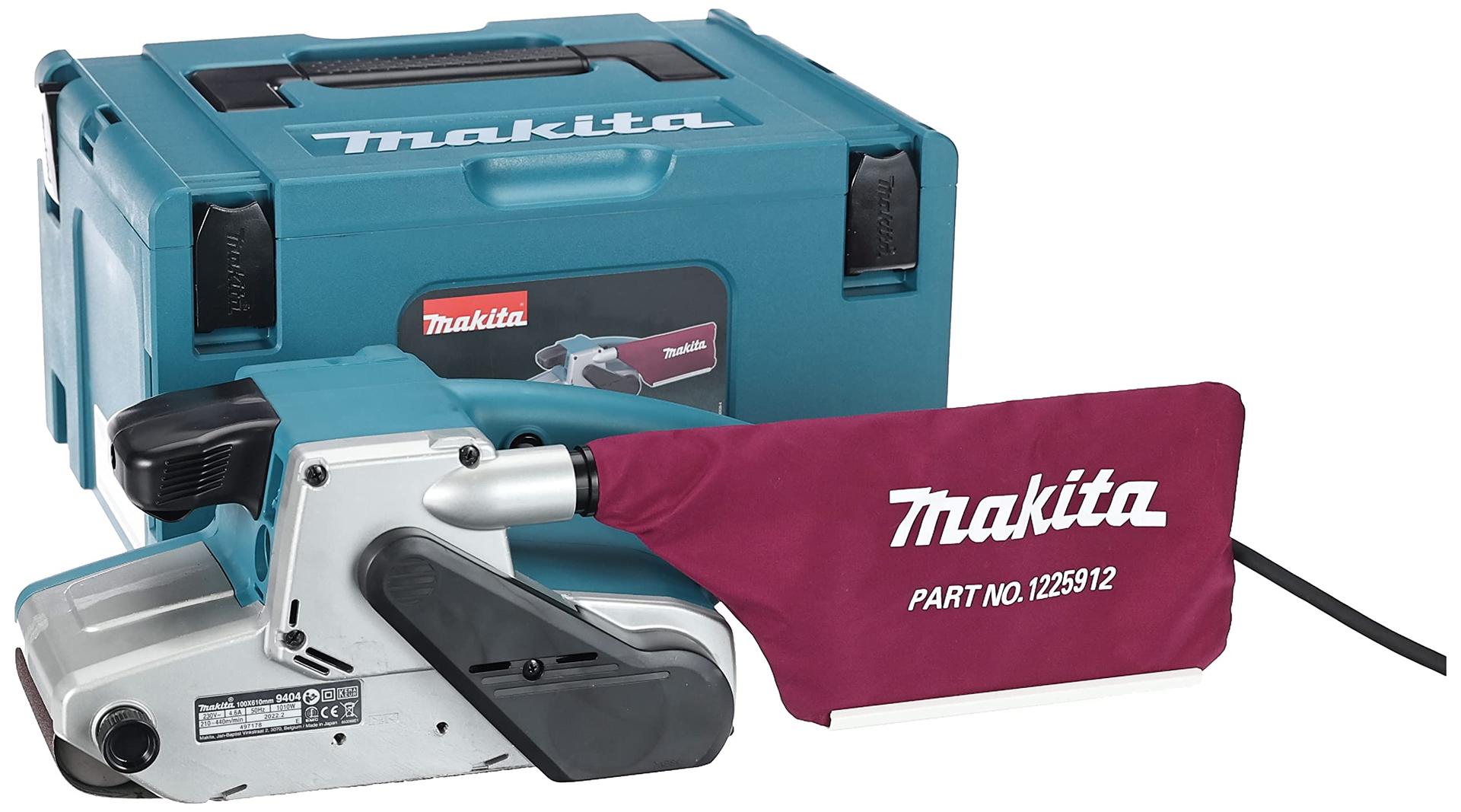 Makita 9404J lintlihvija – 100 mm, 17 x 210 mm, juhtmega – detailne vaade