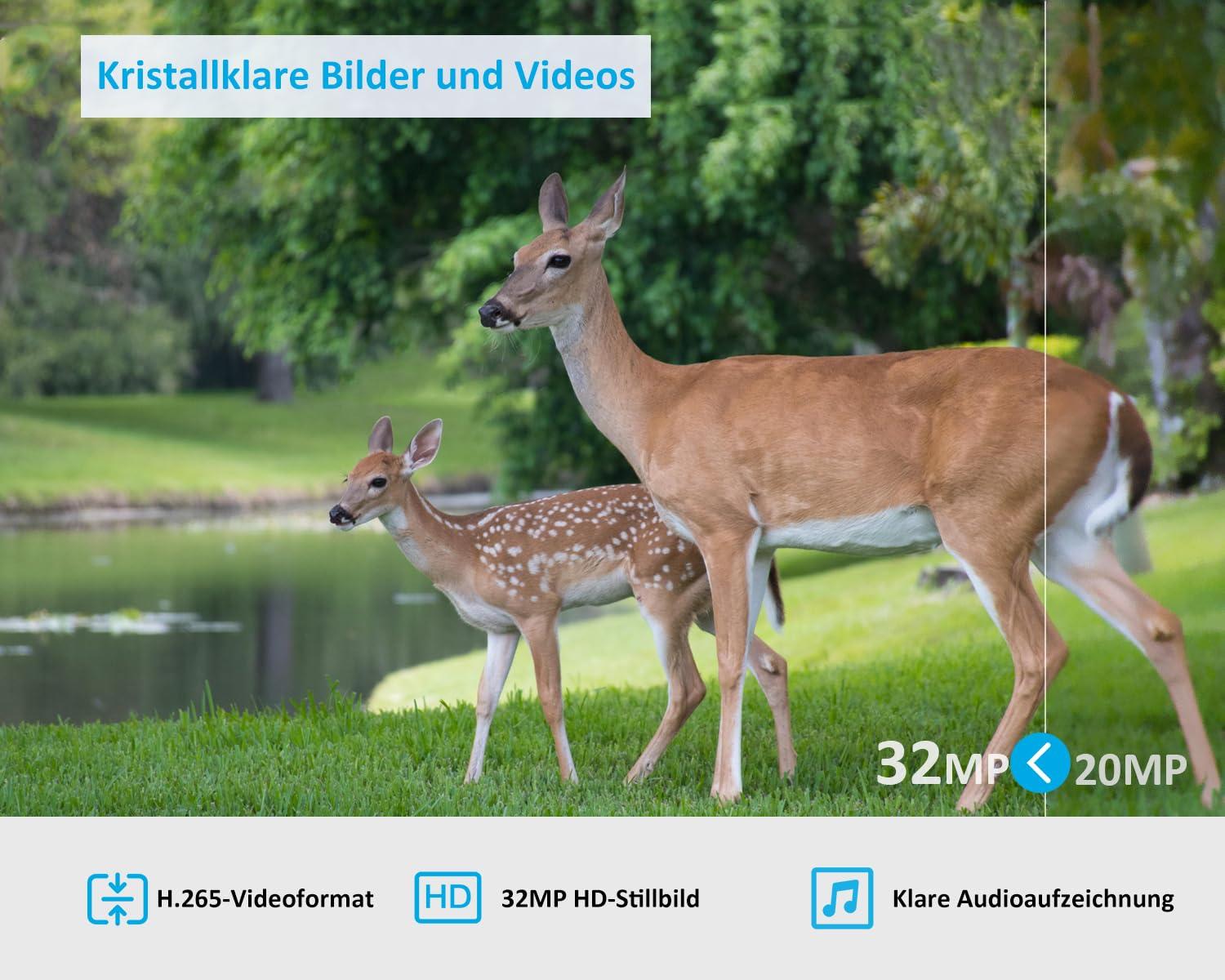 GardePro X50 4G LTE rajakaamera SIM-kaardi ja rakendusega, 32MP 1296P H.265 video, nähtamatu infrapuna öine liikumisandur, 4G jahikaamera, IP66 ilmastikukindel – kasutusnäide