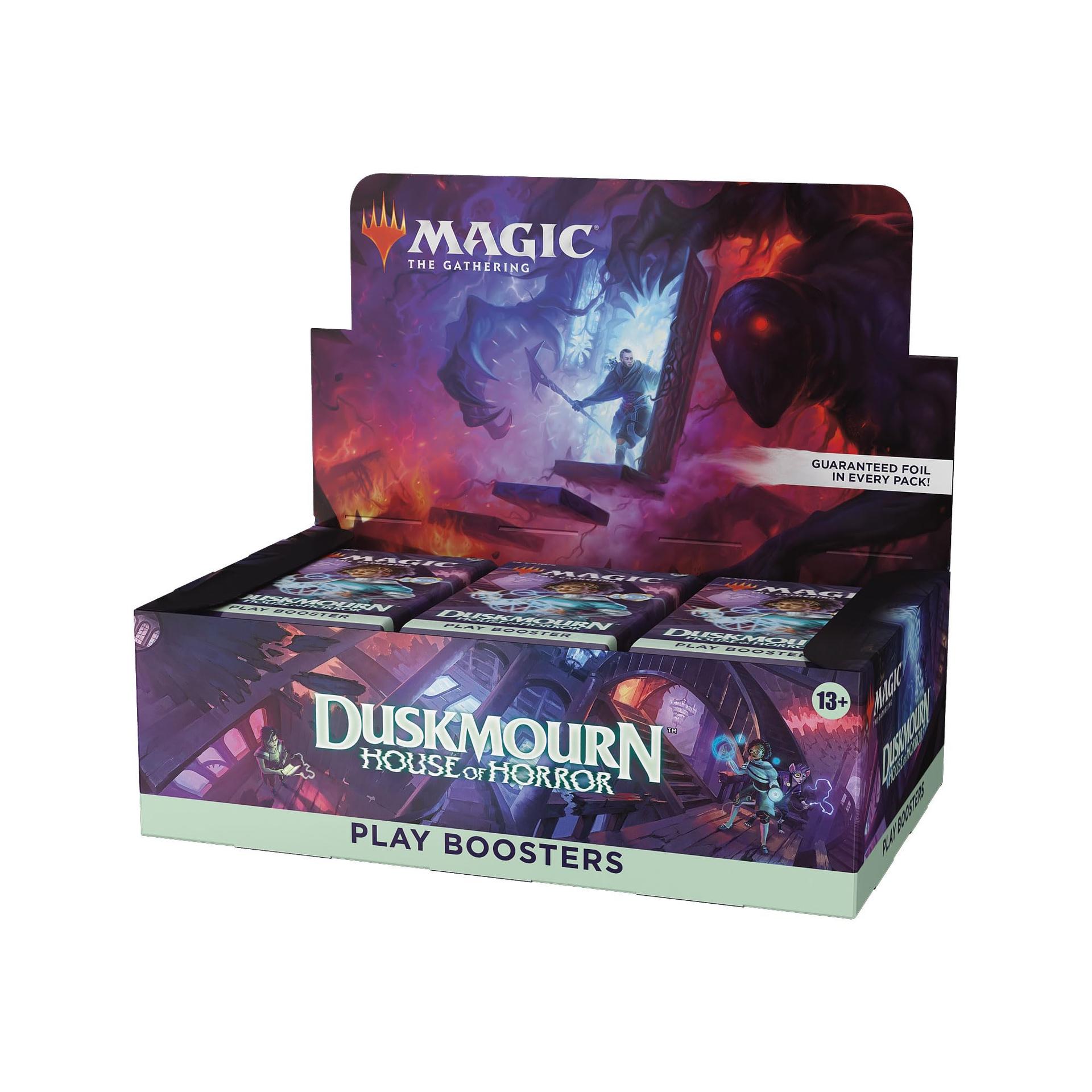 Magic: The Gathering Duskmourn: House of Horror Play Booster Box – 36 pakki (504 Magic kaarti)