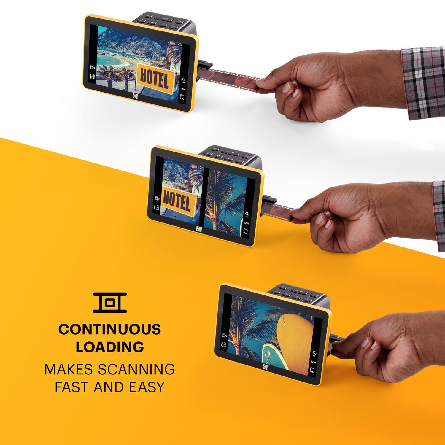 Kodak Slide N SCAN Max 7″ – Digitaalne filmiskanner 22MP, suur 7″ LCD-ekraan negatiivide ja slaidide konverteerimiseks – pakend ja tarvikud
