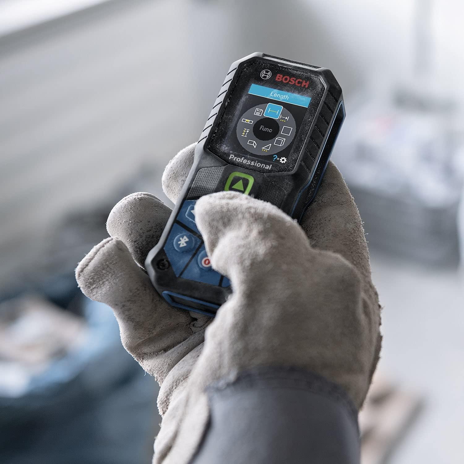 Bosch Professional laser-kaugusmõõtja GLM 50-27 CG (roheline laser, ulatus: kuni 50 m, 3,7 V liitiumioonaku, USB-kaabel, vastupidav, IP65, Bluetooth-andmeedastus, rihm, kott) – pilt 6