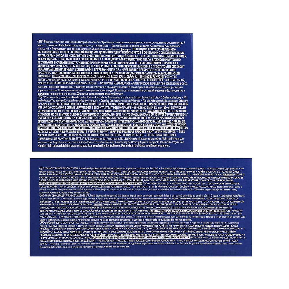 Londa Blondoran tolmuvaba helenduspulber Hydroprotect-tehnoloogiaga, 500 g (2 pakki) – detailne vaade