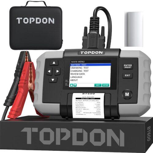 TOPDON BT600 akude tester 12V 24V