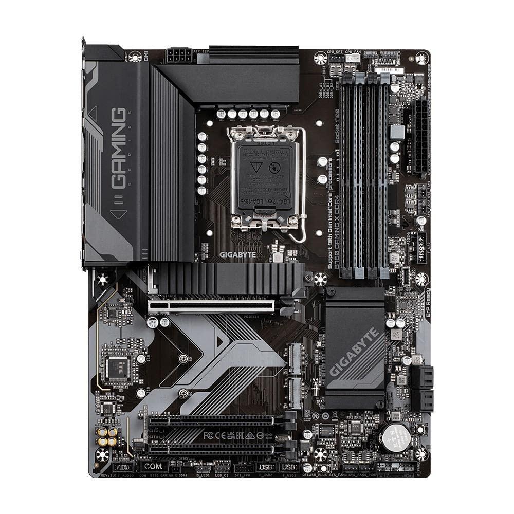 Gigabyte B760 Gaming X DDR4 1.0 Emaplaat – detailne vaade