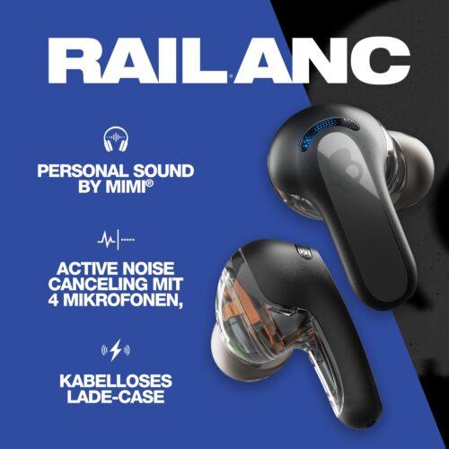 Skullcandy Rail ANC juhtmevabad mürasummutavad kõrvaklapid