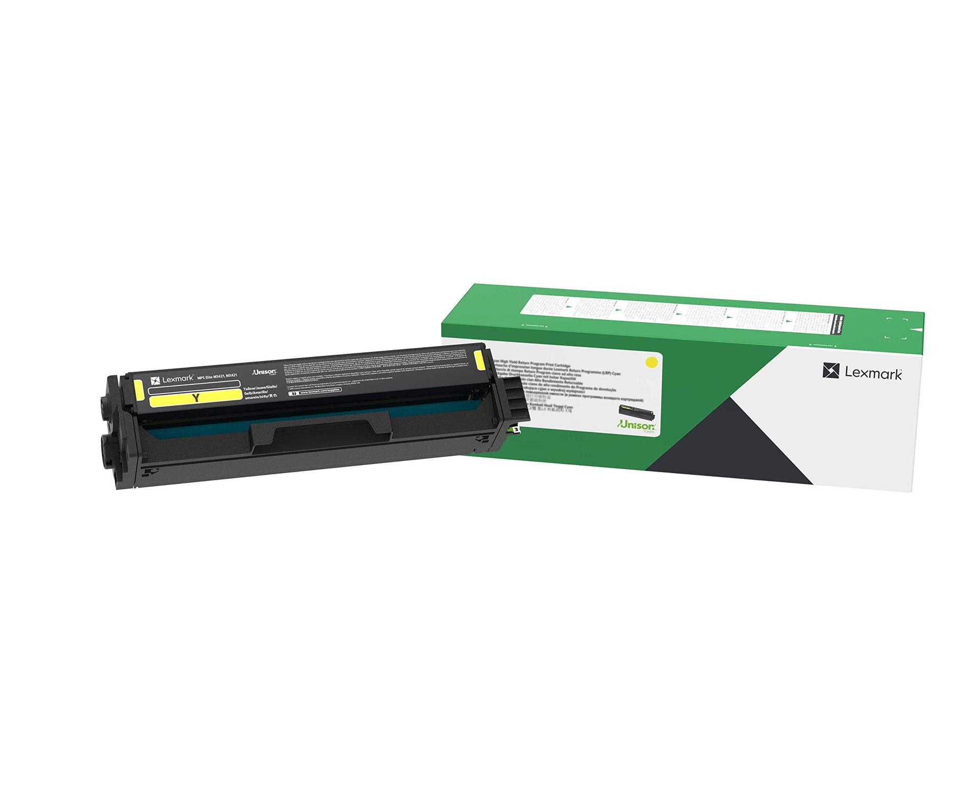 Lexmark C3220Y0 tagastatav kollane toonerikassett