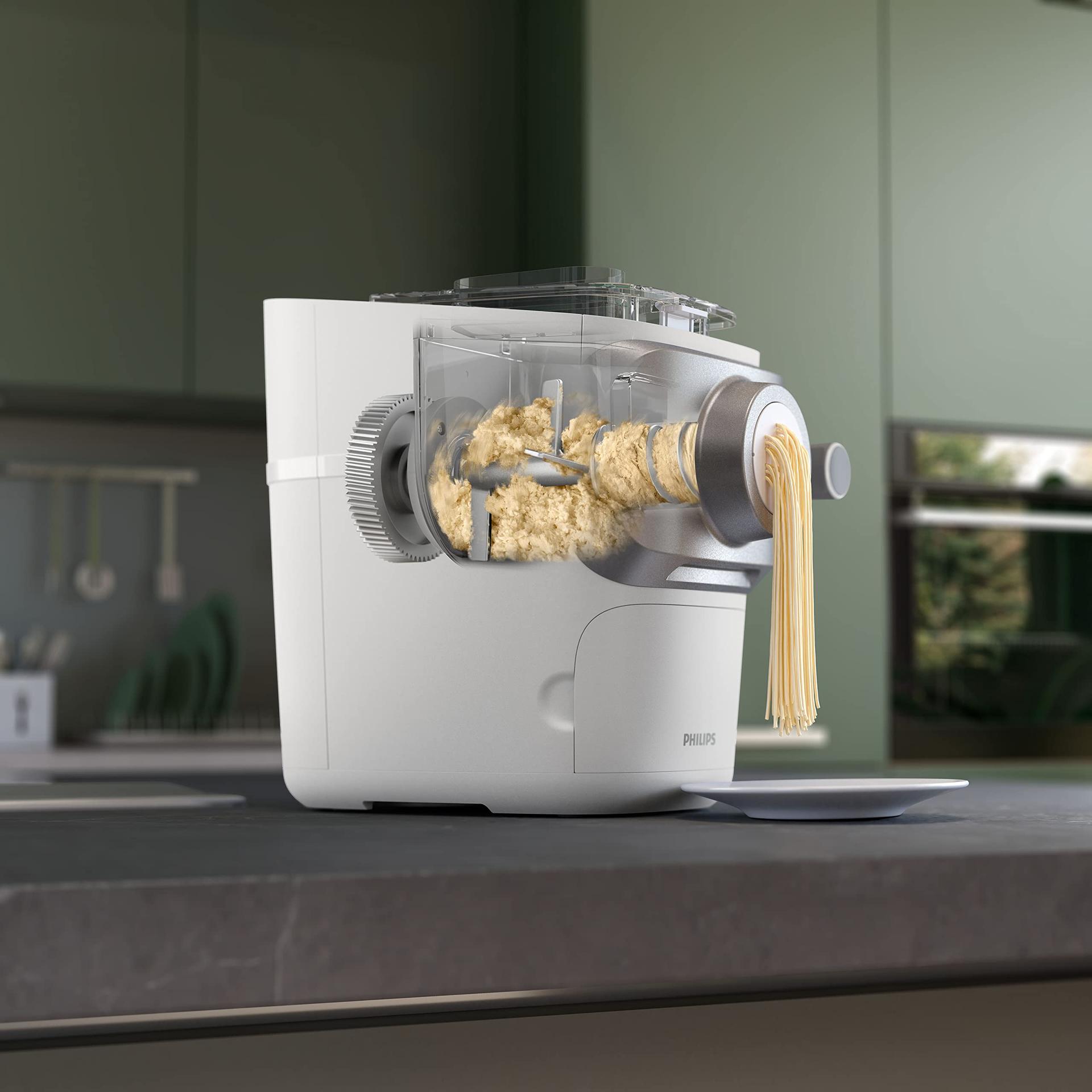 Philips Noodlimasin Series 7000 – ProExtrude-tehnoloogia, Täisautomaatne, Täiuslik segamistehnoloogia, 6 vormketast, Valge (HR2660/00) – lisavaade