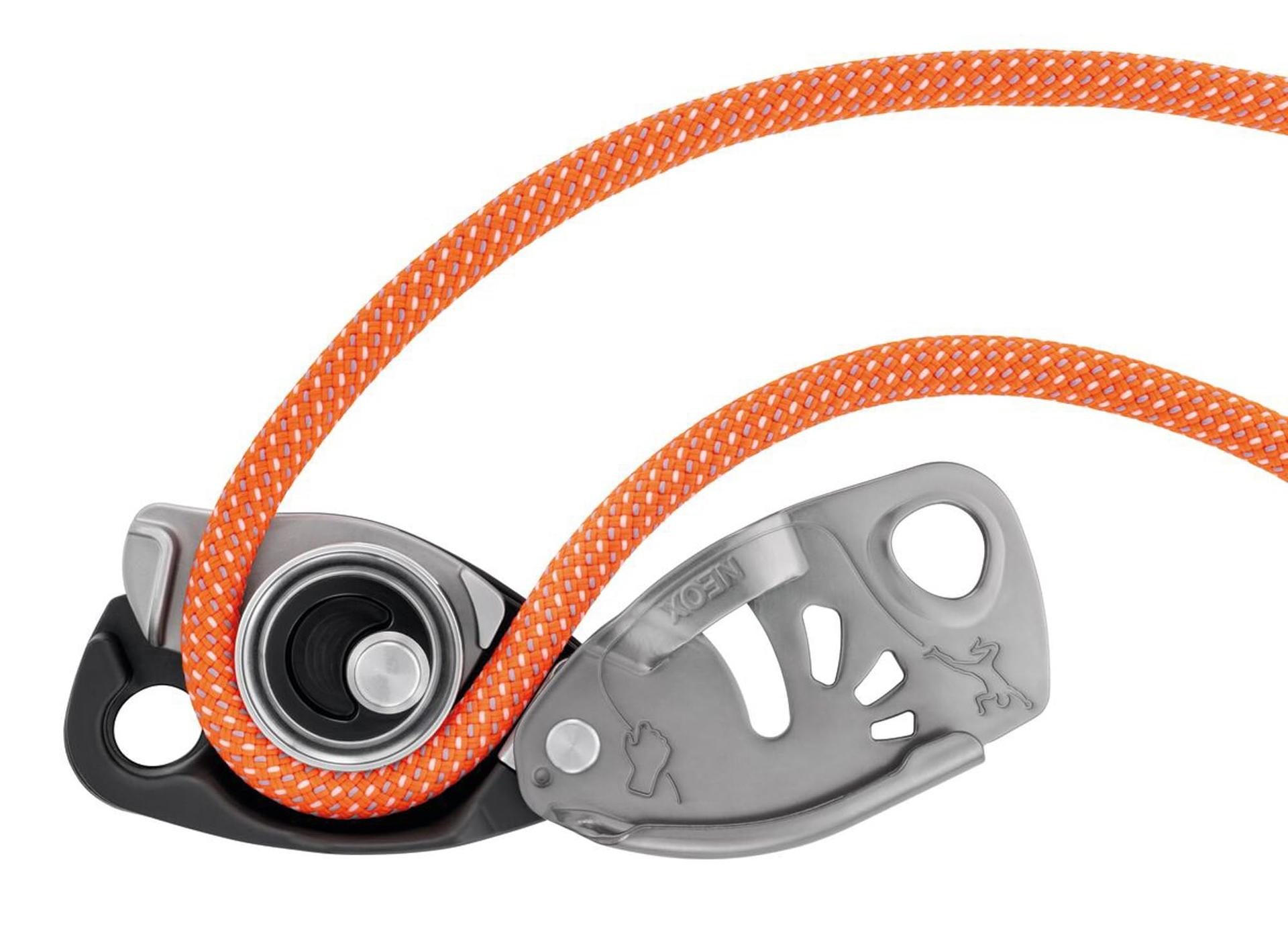 PETZL Neox – Turvaline ja sujuv köiesidumisseade – pakend ja tarvikud