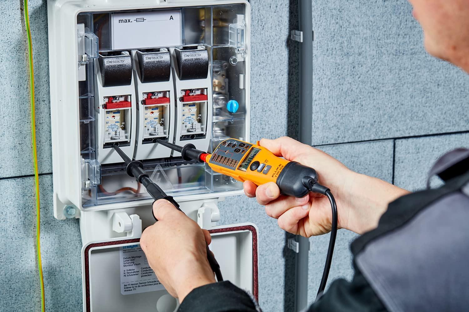 Beha-Amprobe 2100-Gamma Pro pingekontroller mõõtetippude pikendusega – kasutusnäide