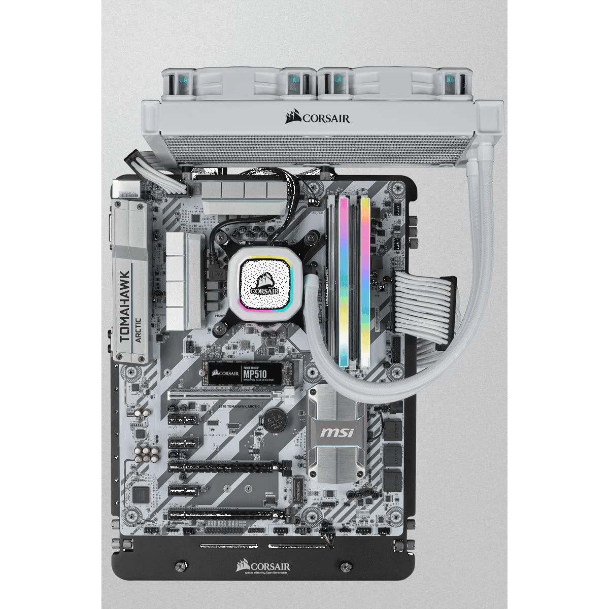 Corsair VENGEANCE RGB PRO SL 32GB (2x16GB) DDR4 3600 (PC4-28800) C18 1.35V Lauaarvuti Mälu – Valge – pilt 7