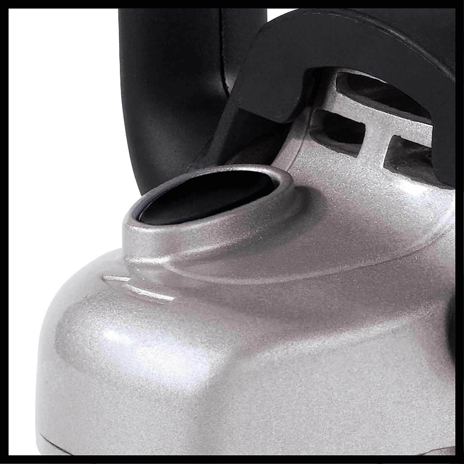 Einhell poleerimis- ja lihvimismasin CC-PO 1100/1E (1.100 W, kuni 3.500 p/min, elektrooniline kiirusregulatsioon, spindlilukk, takjakinnitus, sisaldab 1x vahtkatet, 2x sünteetilist poleerimiskatet, lihvpaberid) – pilt 8