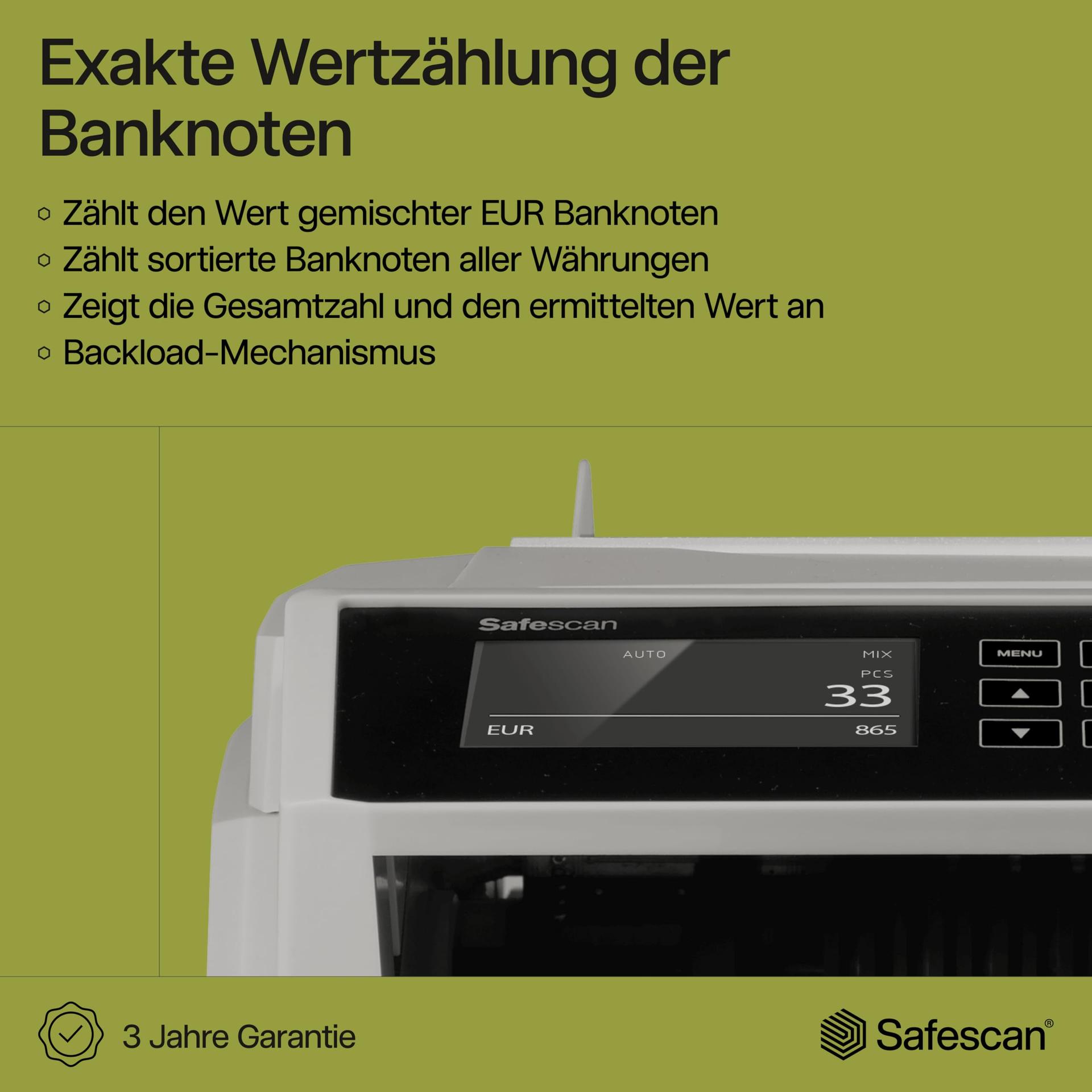Safescan 2465-S rahaloendur