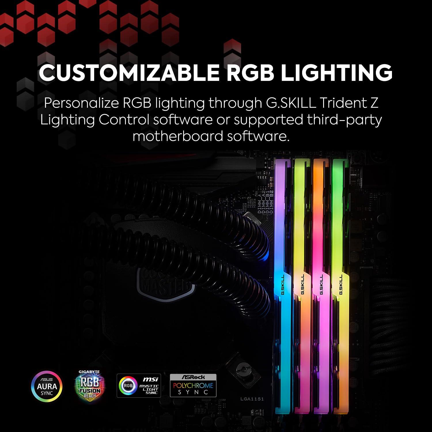 G.SKILL Trident Z RGB F4-3600C18D-32GTZR Mälu Moodul 32 GB (2 x 16 GB) DDR4 3600 MHz – pakend ja tarvikud
