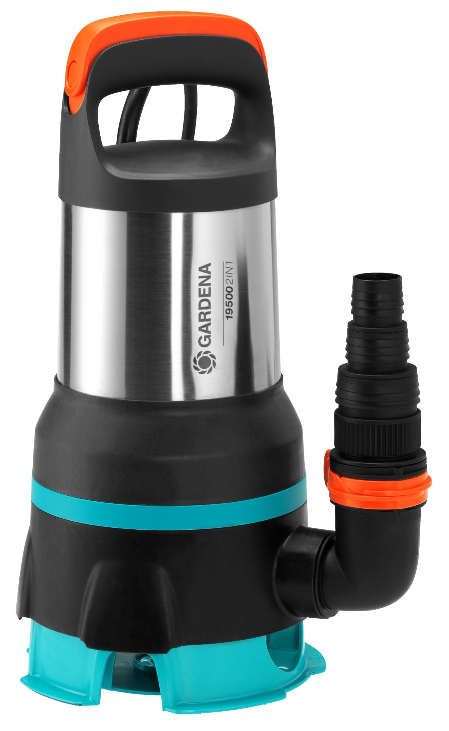 Gardena 09049-20 Selge-/mustvee sukelpump 19500 Aquasensor, kuni 19 500 l/h – LED-aquasensor – kasutusnäide