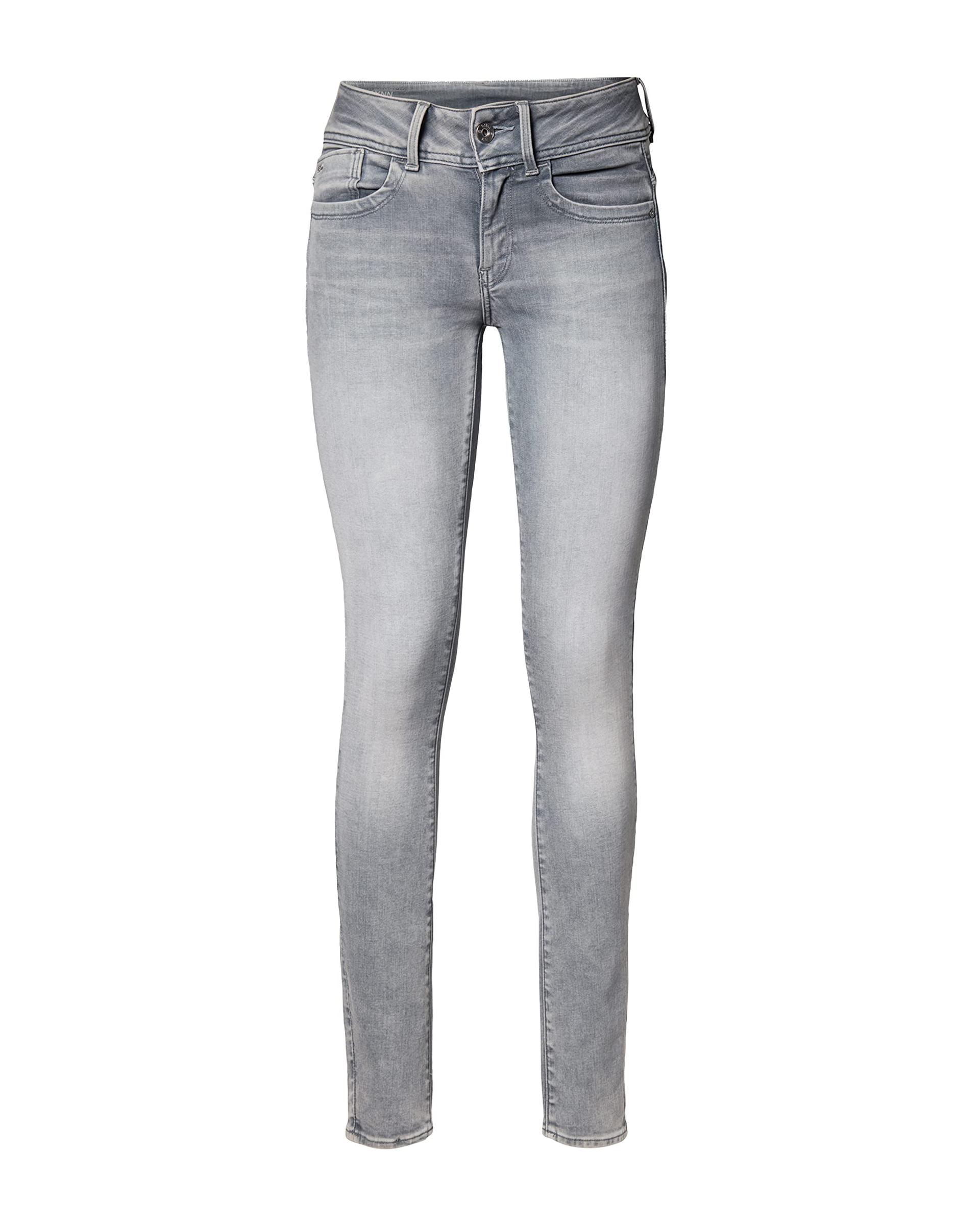 G-STAR Naiste Lynn Mid Skinny Teksad, Hall (Faded Industrial Grey D06746-9882-B336), 29W / 30L – pilt 7