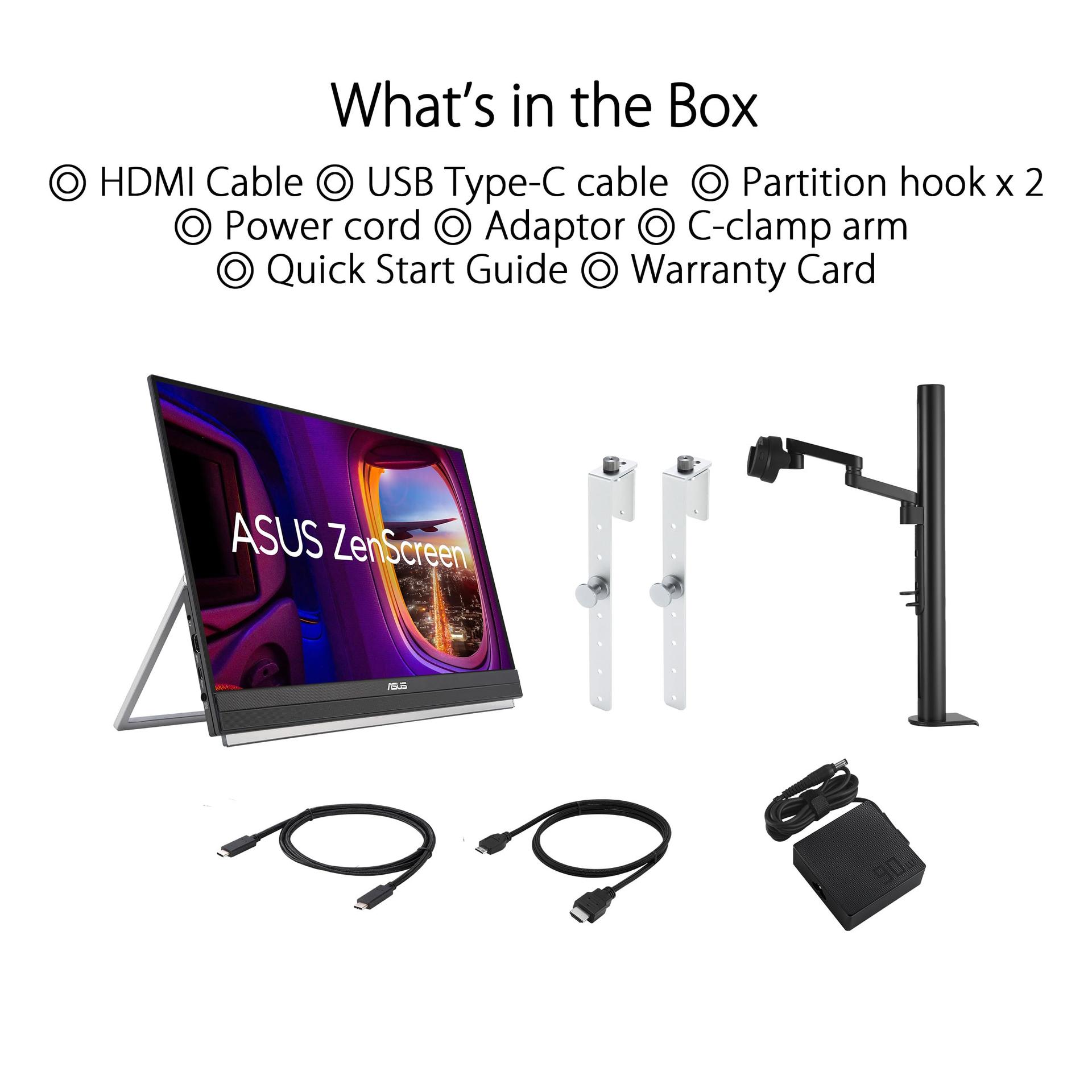 ASUS ZenScreen MB229CF – 22-tolline kaasaskantav USB-monitor – Full HD 1920×1080, USB Type-C 60 W, HDMI, automaatne pööramine, tugijalg – 100Hz IPS-paneel, 16:9, peegeldusvastane, 2.1 kõlarid – pilt 8