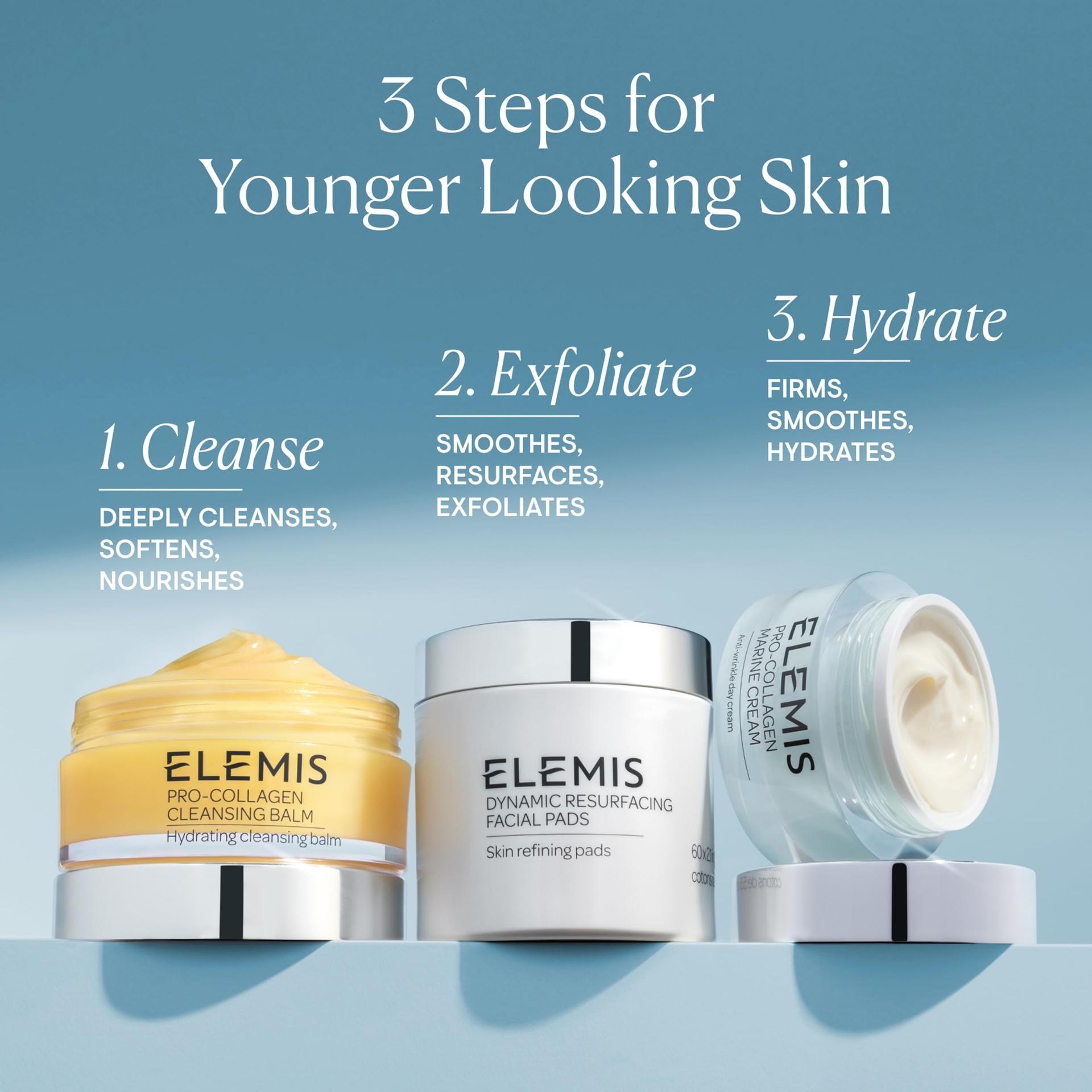 Elemis Pro-Collagen Marine Kreem, Anti-Kortsude Igapäevane Näoniisutaja, Niisutav Ultra-Kerge Geel-Kreem, Siledaks, Säravaks ja Nooruslikuks Nahaks, Sobib Kõigile Nahatüüpidele, 100 ml – pilt 6