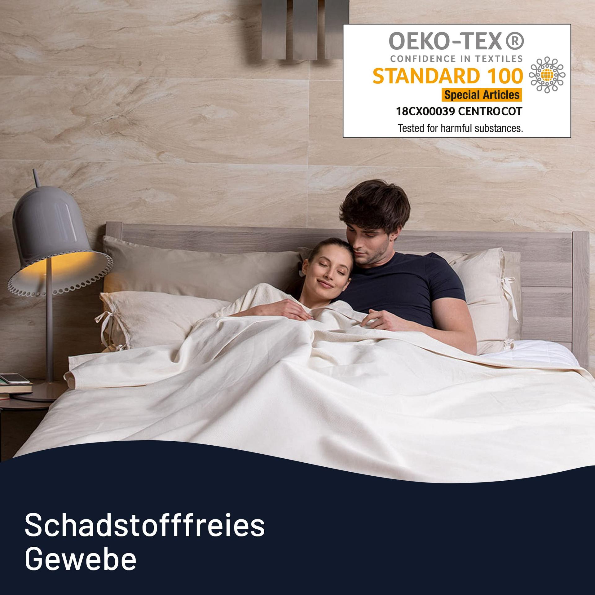 Imetec Scaldasonno Adapto Maxi Elektriline Soojendav Madratsikate, 195×90 cm, Reguleeritav Temperatuur, Kiire Kuumenemine, Hüpoallergeenne Kangas – pilt 9
