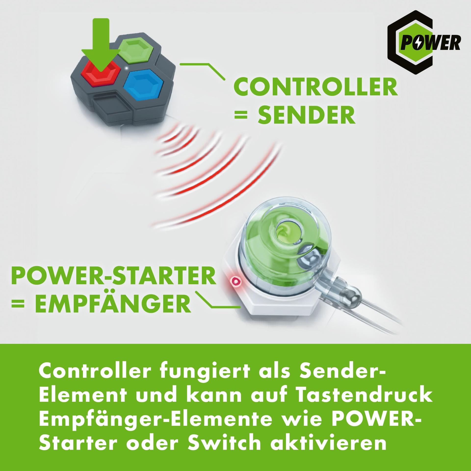Ravensburger GraviTrax Power laiendus Interaction – Elektrooniline tarvik kuulirajale lastele alates 8. eluaastast. Ühildub kõigi GraviTrax toodete ja seeriatega – pilt 6