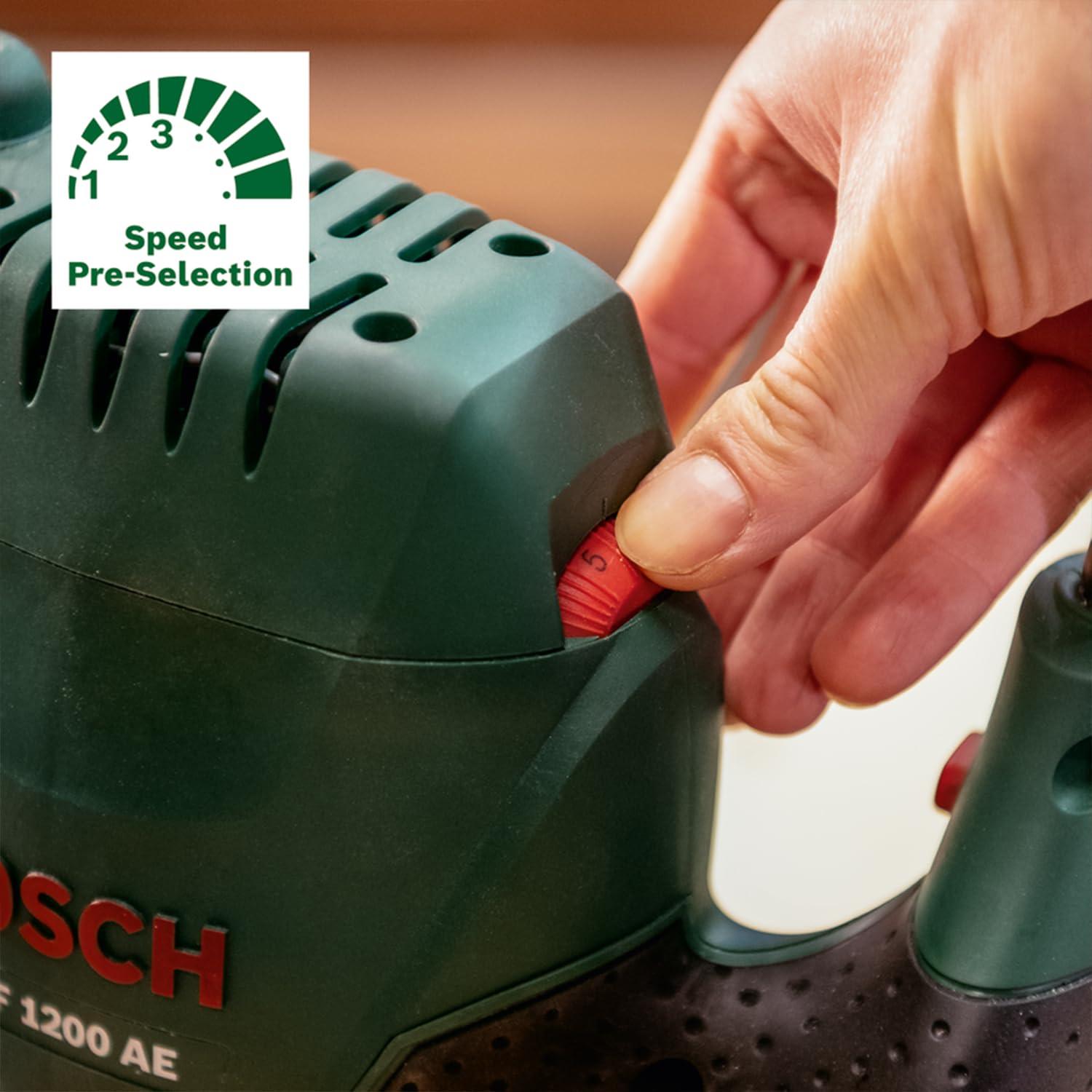 Bosch ülafrees POF 1200 AE (1200 W, karbis) – kasutusnäide
