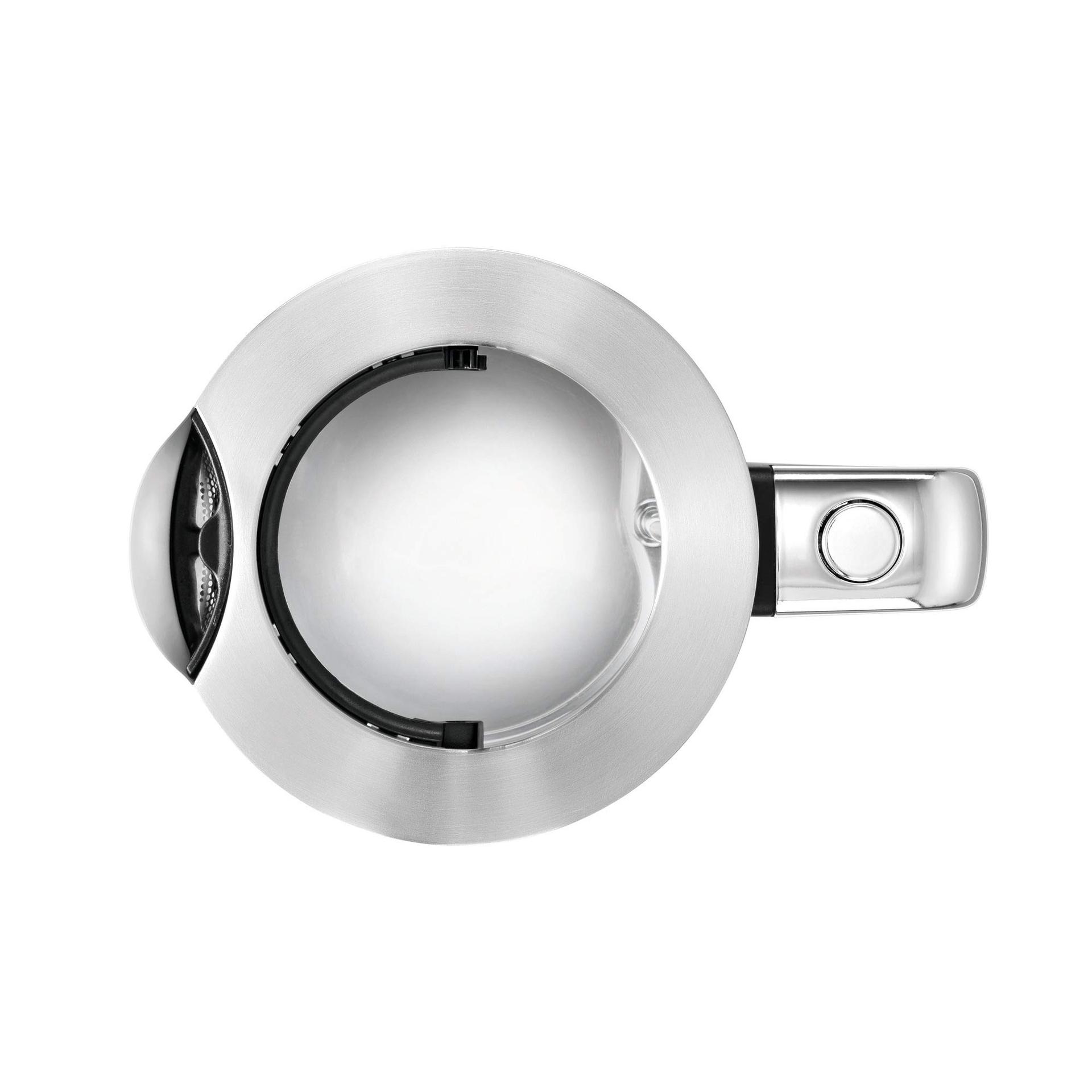 WMF Lono klaasist veekeetja 1,7 l, lubjafiltriga juhtmevaba klaasveekeetja, 3000 W, roostevaba teras, matt – pilt 8