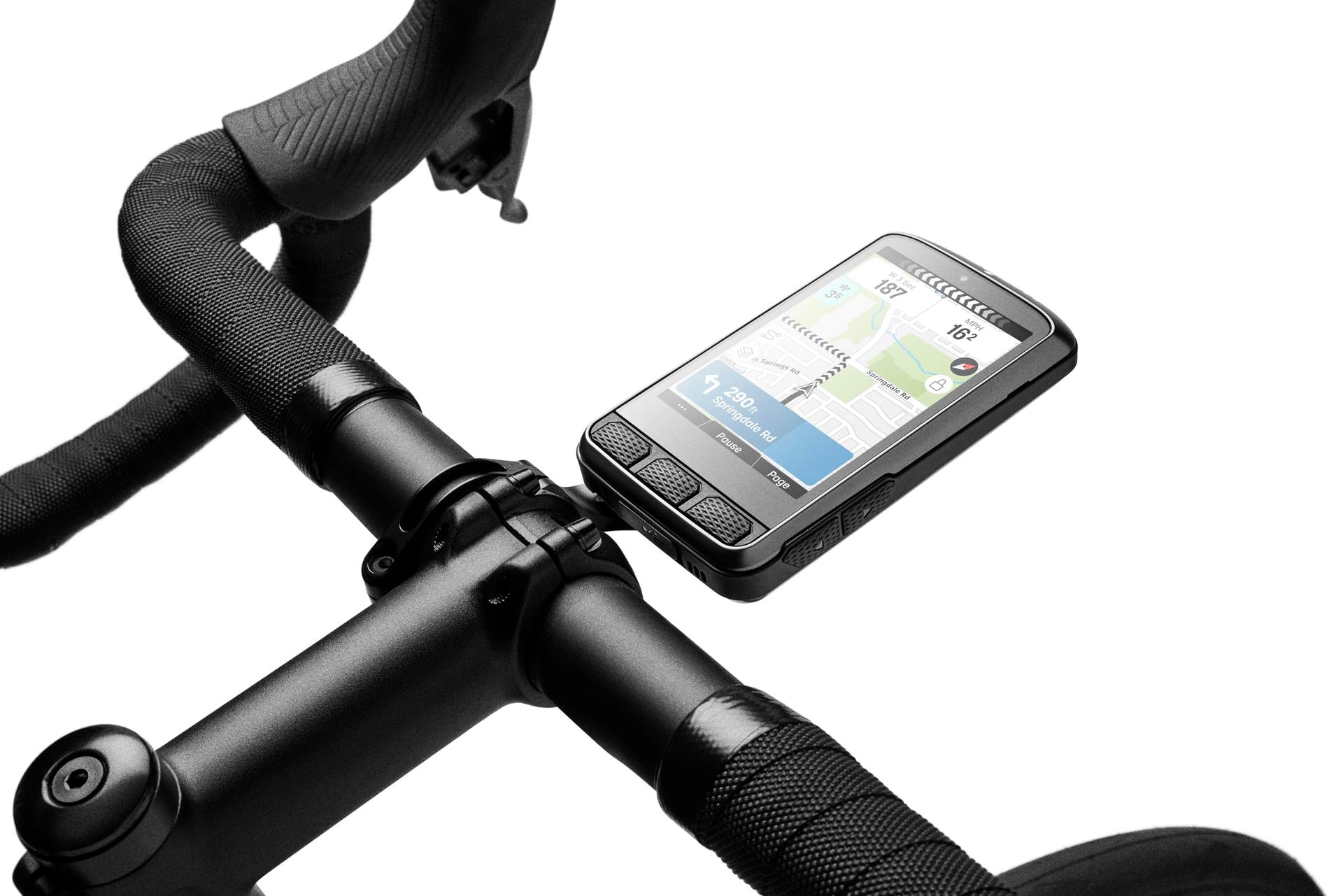 Wahoo ELEMNT ACE rattakompuuter, must – pilt 6