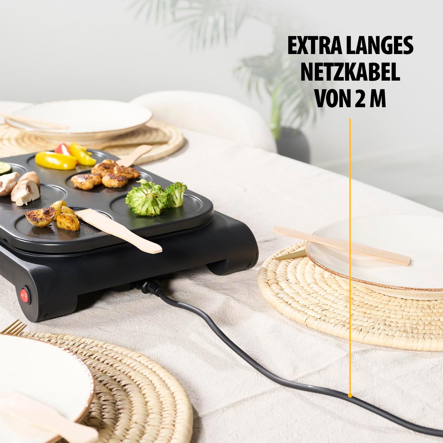 Tristar BP-2827 Party-Wok-Set – Kasutatav ka crêpe’- ja praepannina, 1000 W, must – kasutusnäide