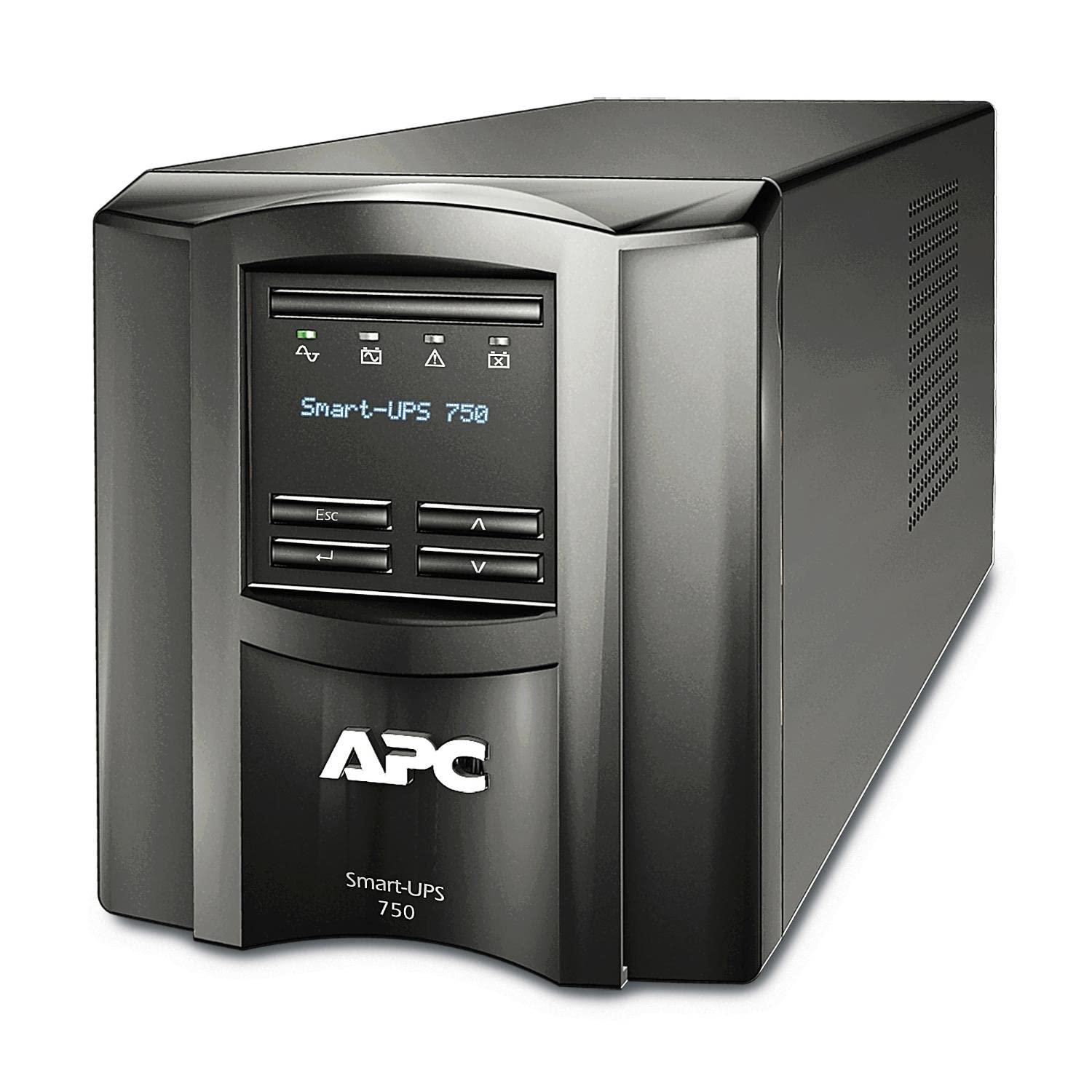 APC Smart-UPS SMT-SmartConnect – SMT750IC – Katkematu toiteallikas 750VA (Pilvepõhine monitooring, 6 IEC-C13 väljundit)