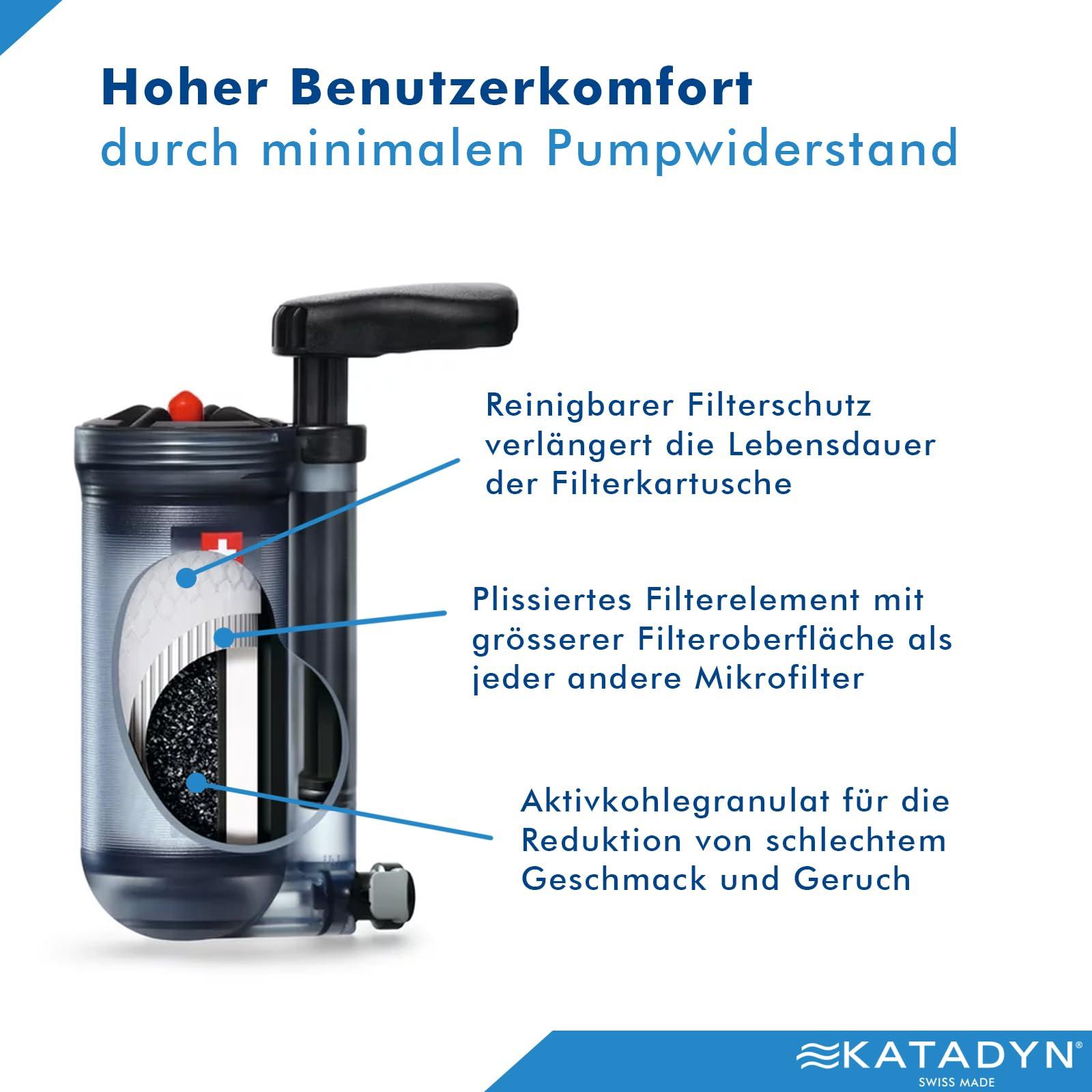KATADYN Unisex Hiker Pro läbipaistev väliveefilter, ühesuurune, EU – lisavaade