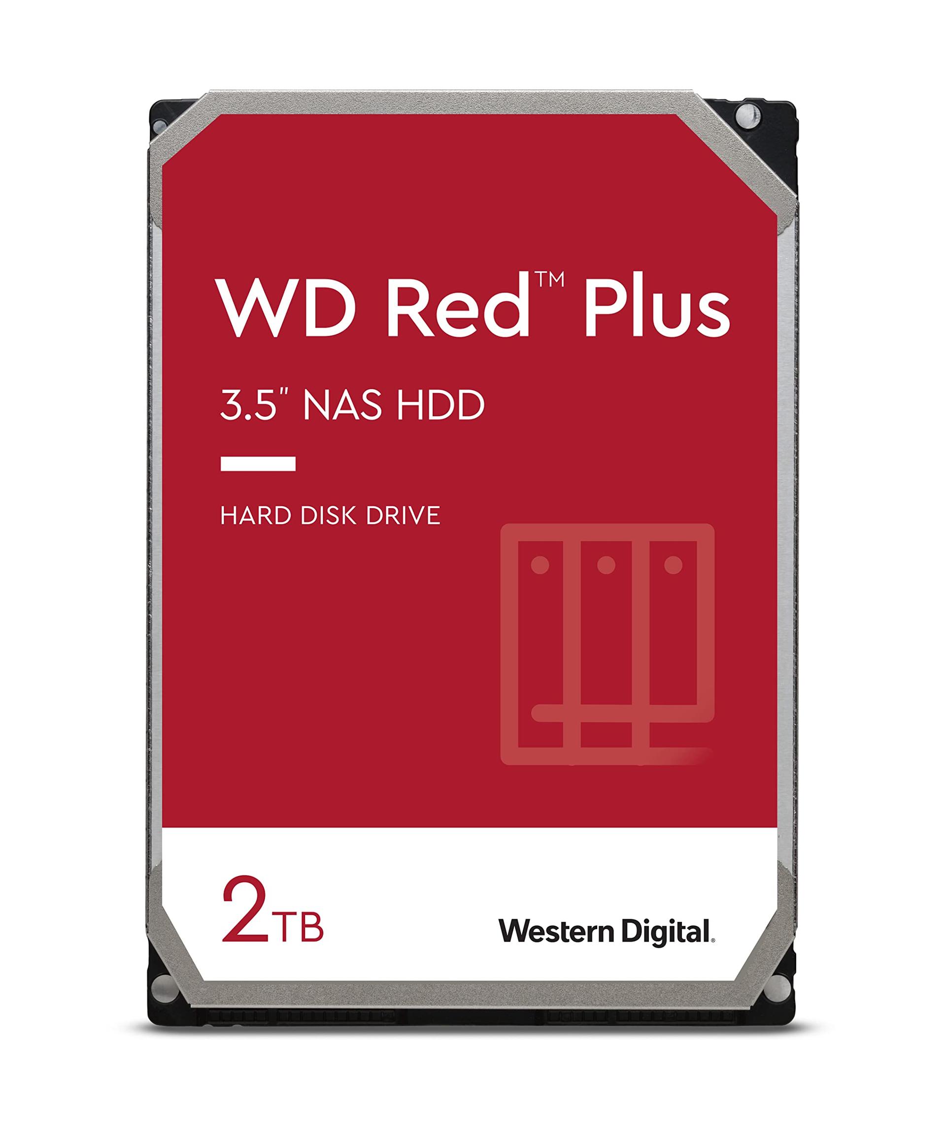 WD Red 2TB 3.5" NAS sise kõvaketas - 5400 RPM - WD20EFRX