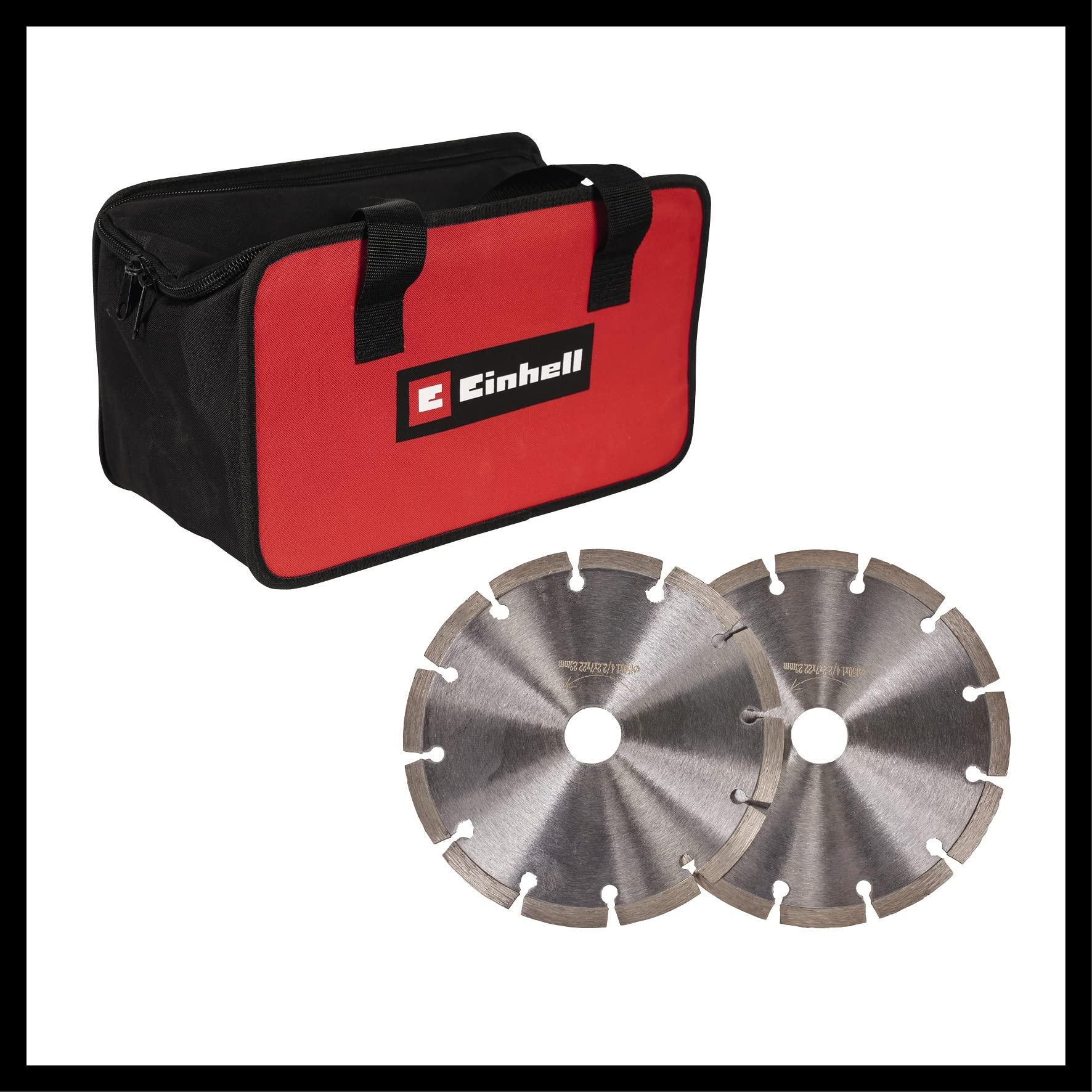 Einhell seinanäkkefrees TE-MA 1500 (1 500 W, astmatu freesimissügavuse reguleerimine, paindlik lõikelaiuse seadistus, pehme käivitus, kaasas kott + 2 teemantlõikeketast) – pilt 8