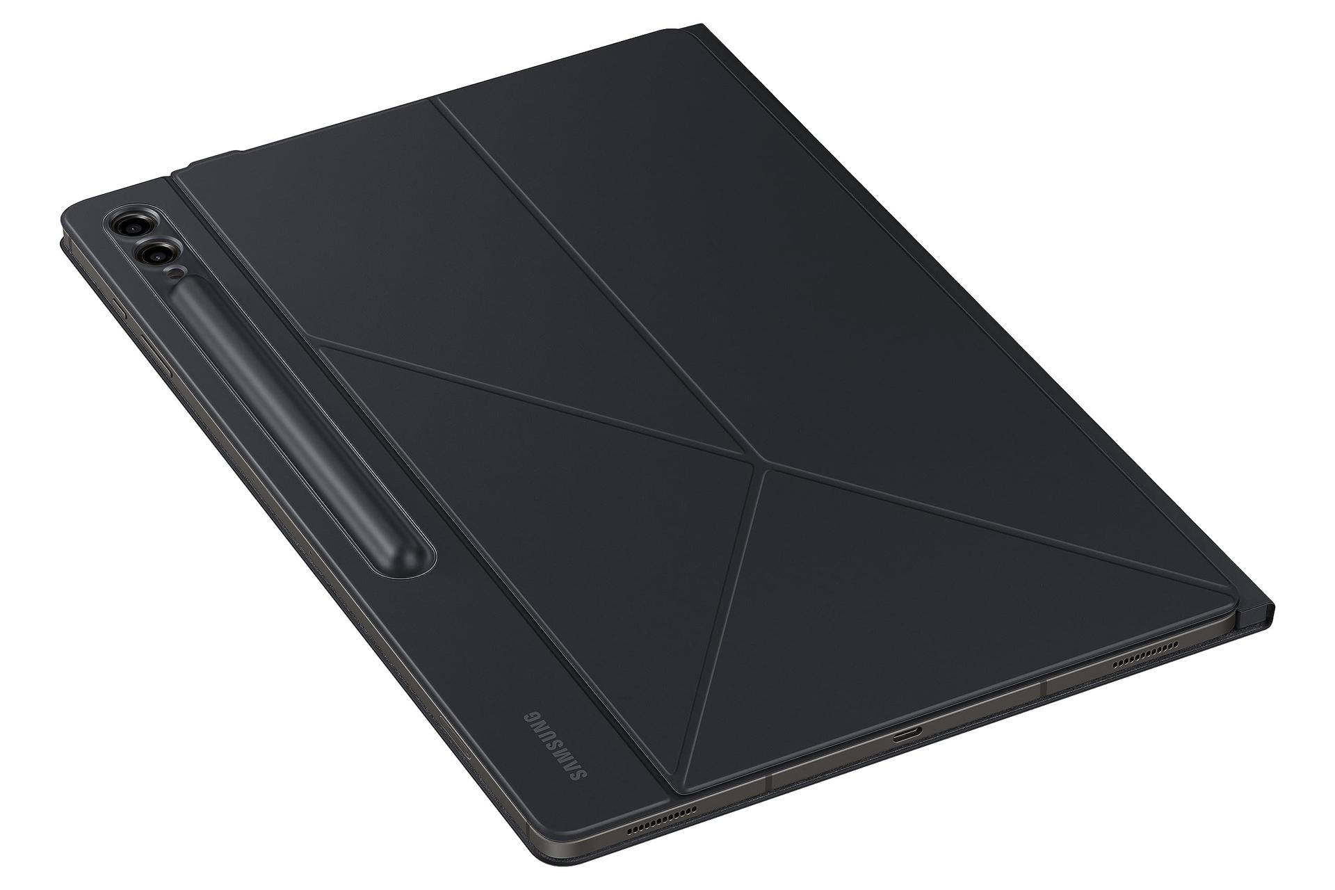 Samsung Smart Book Cover EF-BX910 Galaxy Tab S10+ | Tab S9+ jaoks | Kaheosaline õhuke ja kerge tahvelarvuti ümbris integreeritud S Peni hoidikuga, Must