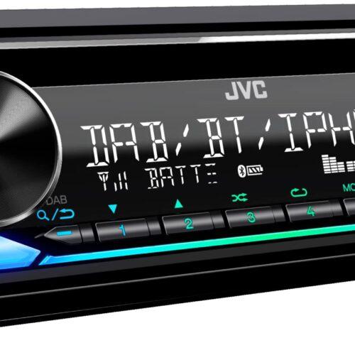 JVC KD-DB922BT CD-Autoradio DAB+ ja Bluetooth käed-vabad süsteemiga (USB