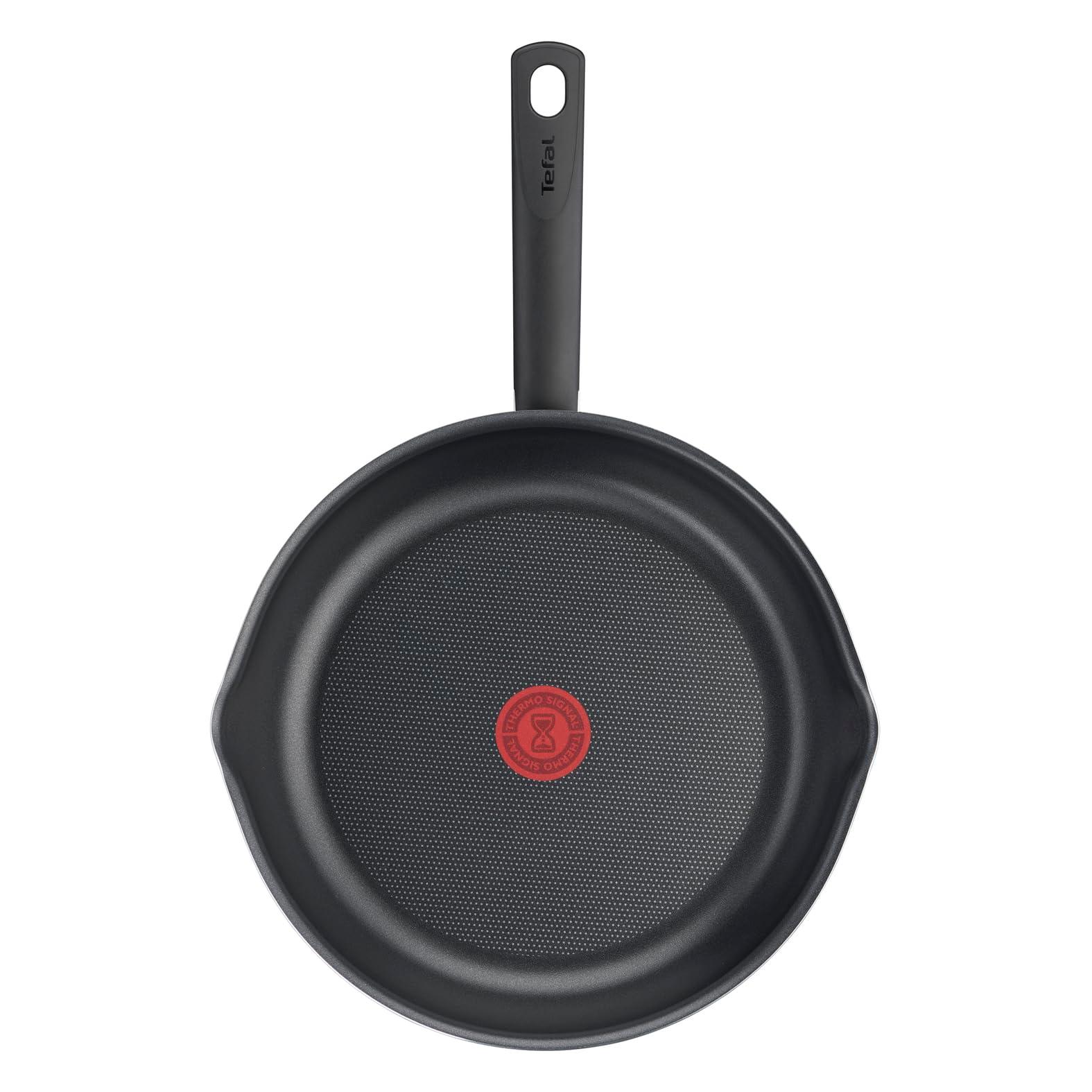 Tefal B56490 Day By Day On 3-osaline pannide komplekt 20/24/28 cm | (Ei sobi induktsioonpliitidele) – pakend ja tarvikud