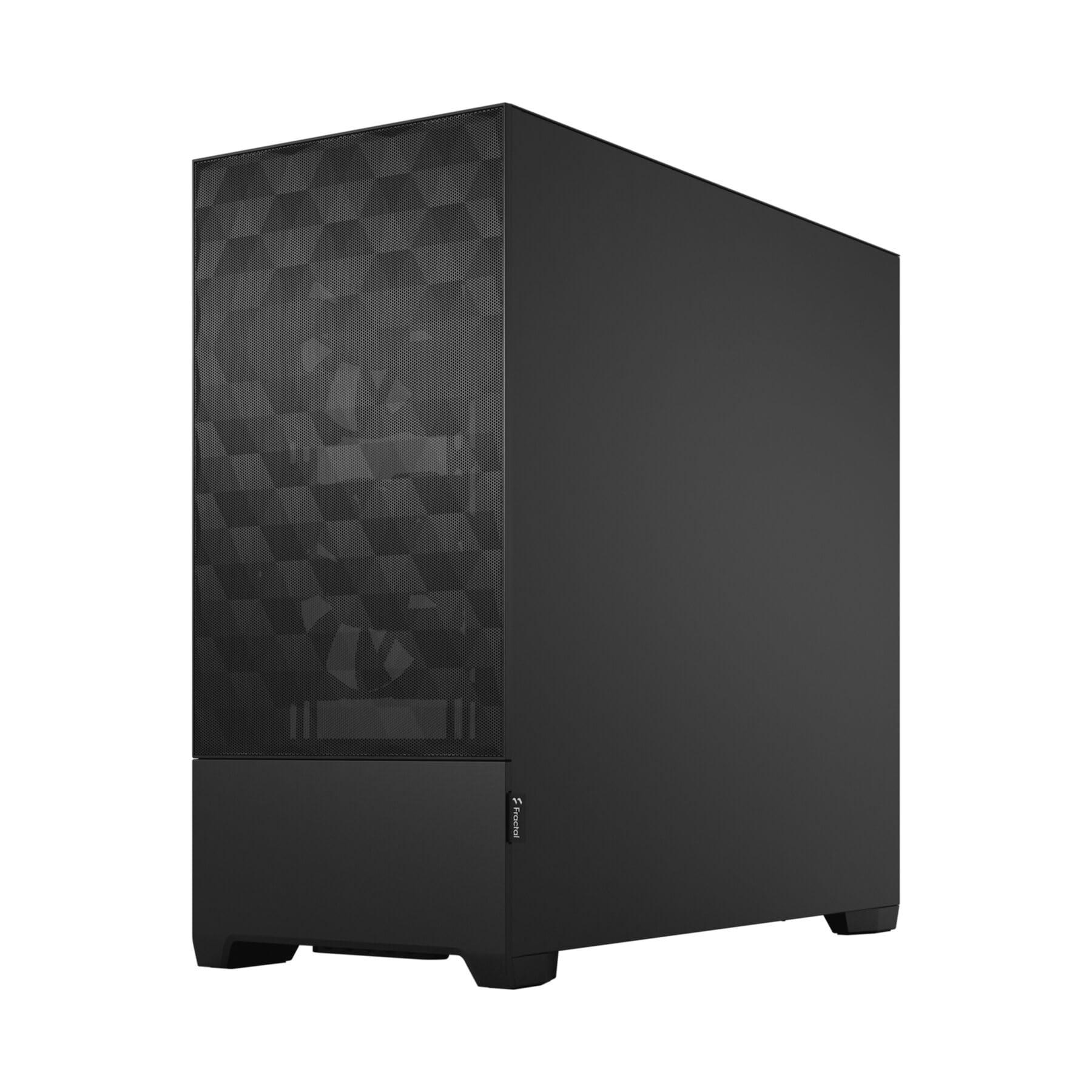 Fractal Design Pop Air Black – Karastatud Klaas – Kärgstruktuuriga Mesh Eespaneel – TG Külgpaneel – Kolm 120 mm Aspect 12 Ventilaatorit – ATX Kõrge Õhuvooluga Mänguarvuti Korpus – lisavaade