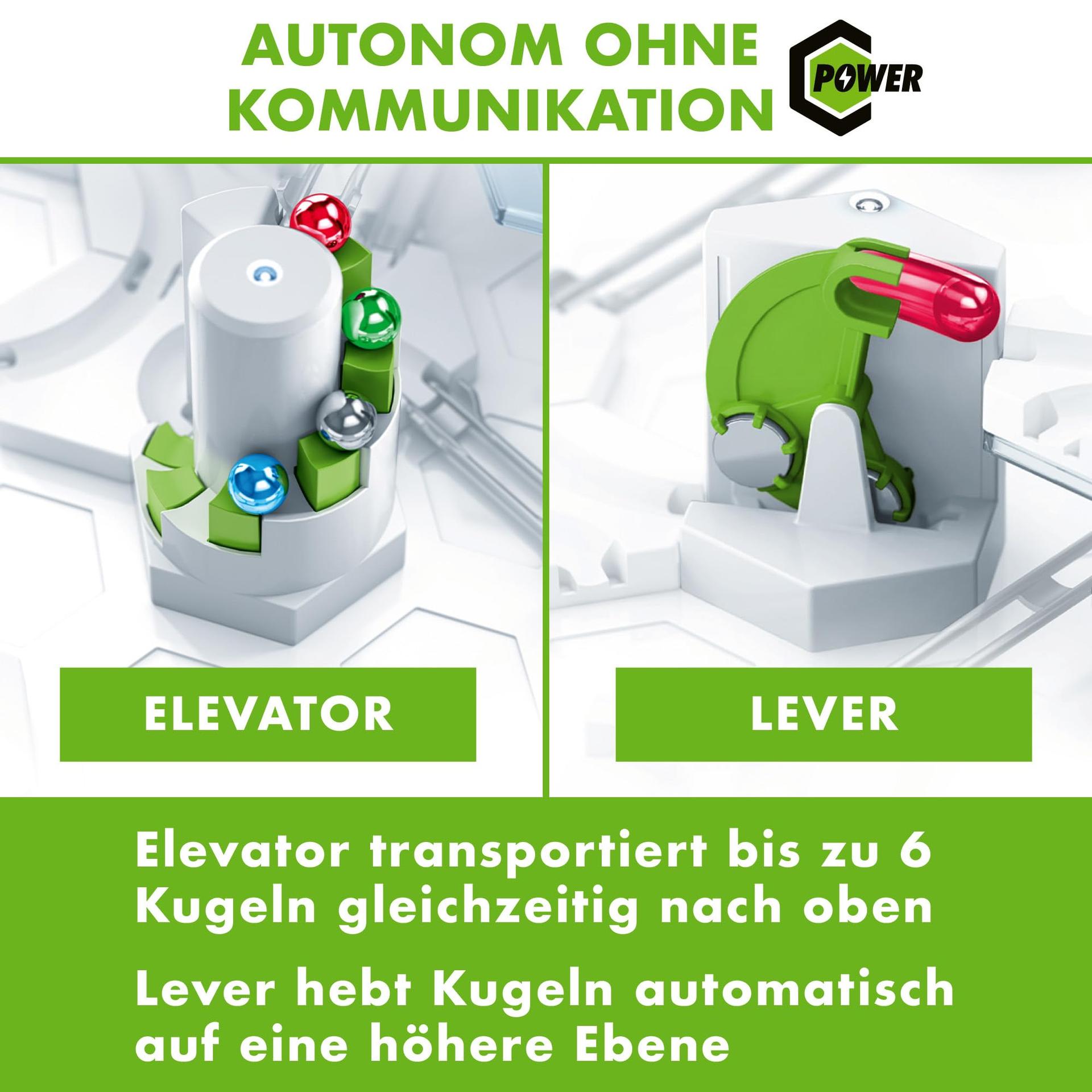 Ravensburger GraviTrax Power laiendus Interaction – Elektrooniline tarvik kuulirajale lastele alates 8. eluaastast. Ühildub kõigi GraviTrax toodete ja seeriatega – pilt 7