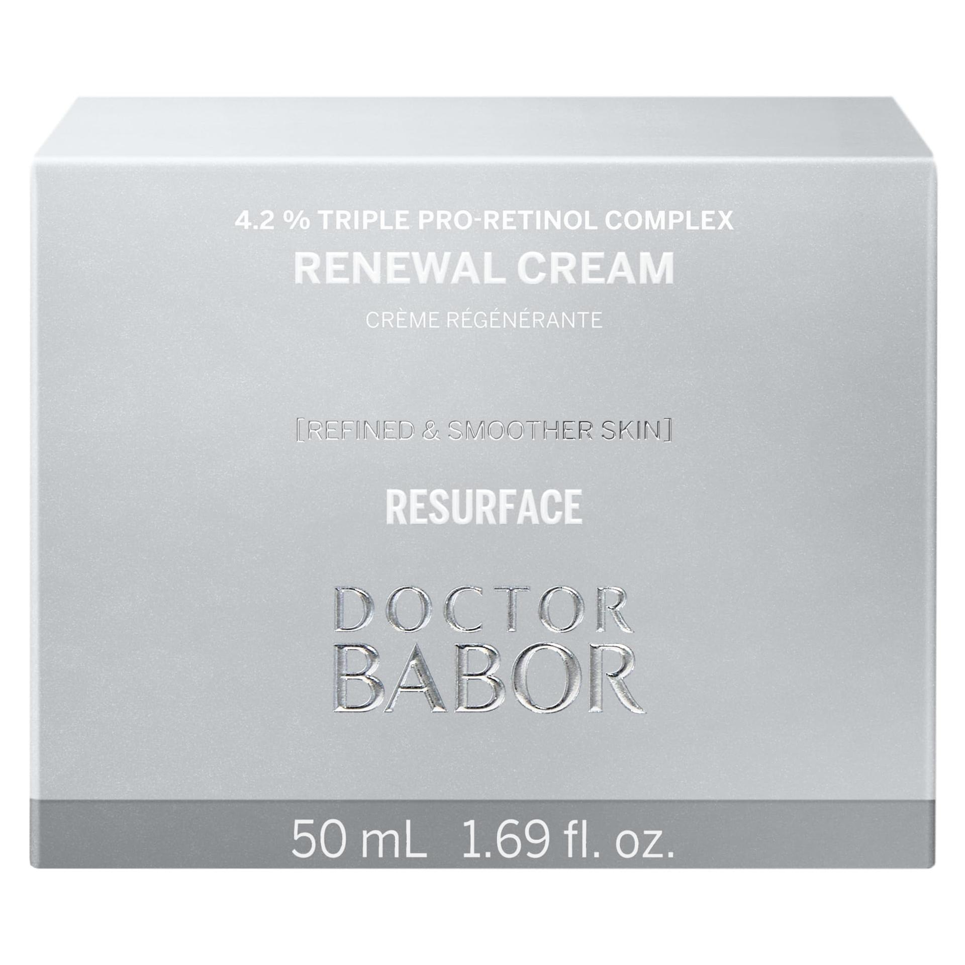 DOCTOR BABOR Renewal Cream | Taastav vananemisvastane ja pigmentatsioonivastane näokreem Pro-Retinool kompleksiga | Särava ja noorusliku naha jaoks | Täiustab naha tekstuuri | Vegan | 50ml – pilt 9
