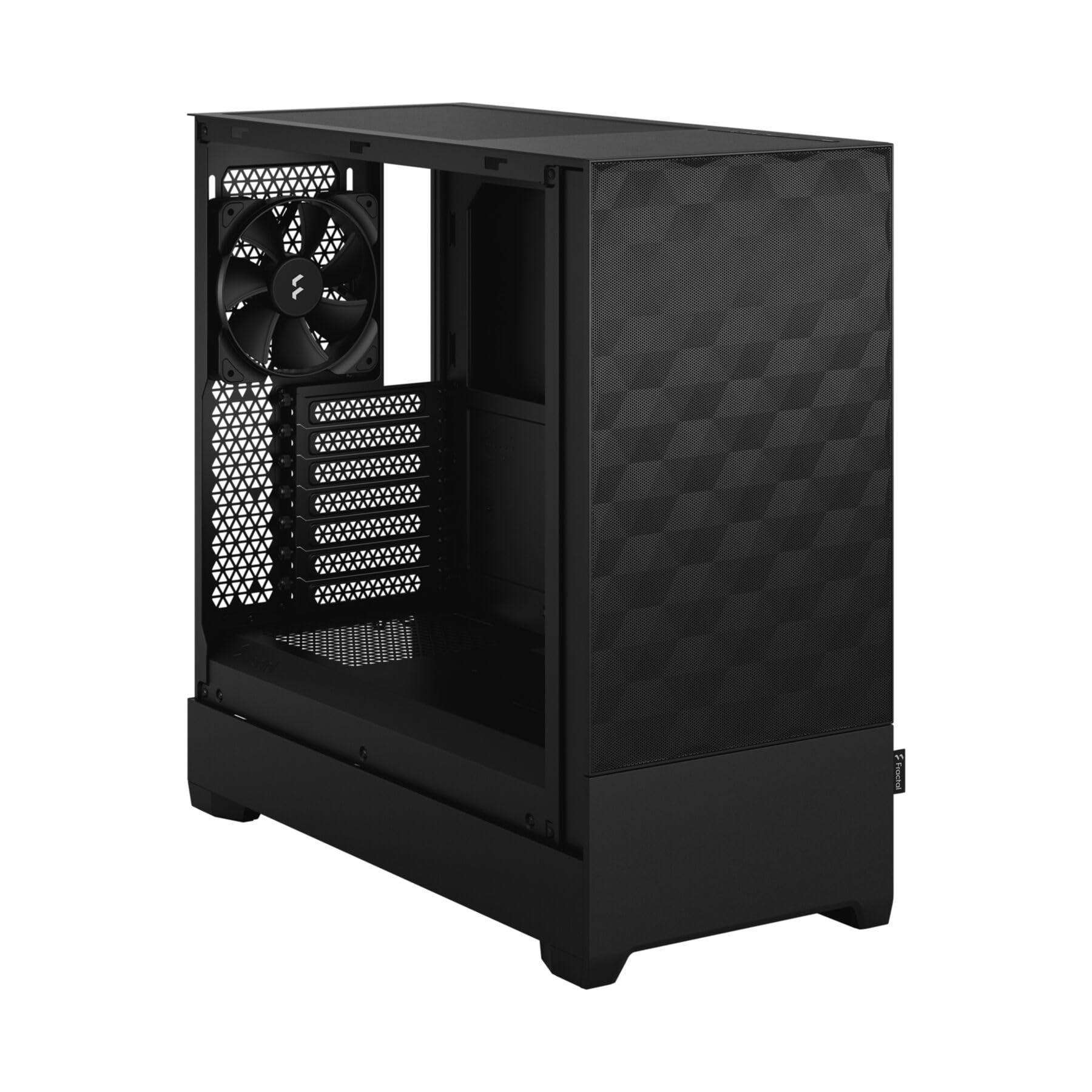 Fractal Design Pop Air Black – Karastatud Klaas – Kärgstruktuuriga Mesh Eespaneel – TG Külgpaneel – Kolm 120 mm Aspect 12 Ventilaatorit – ATX Kõrge Õhuvooluga Mänguarvuti Korpus – pilt 7