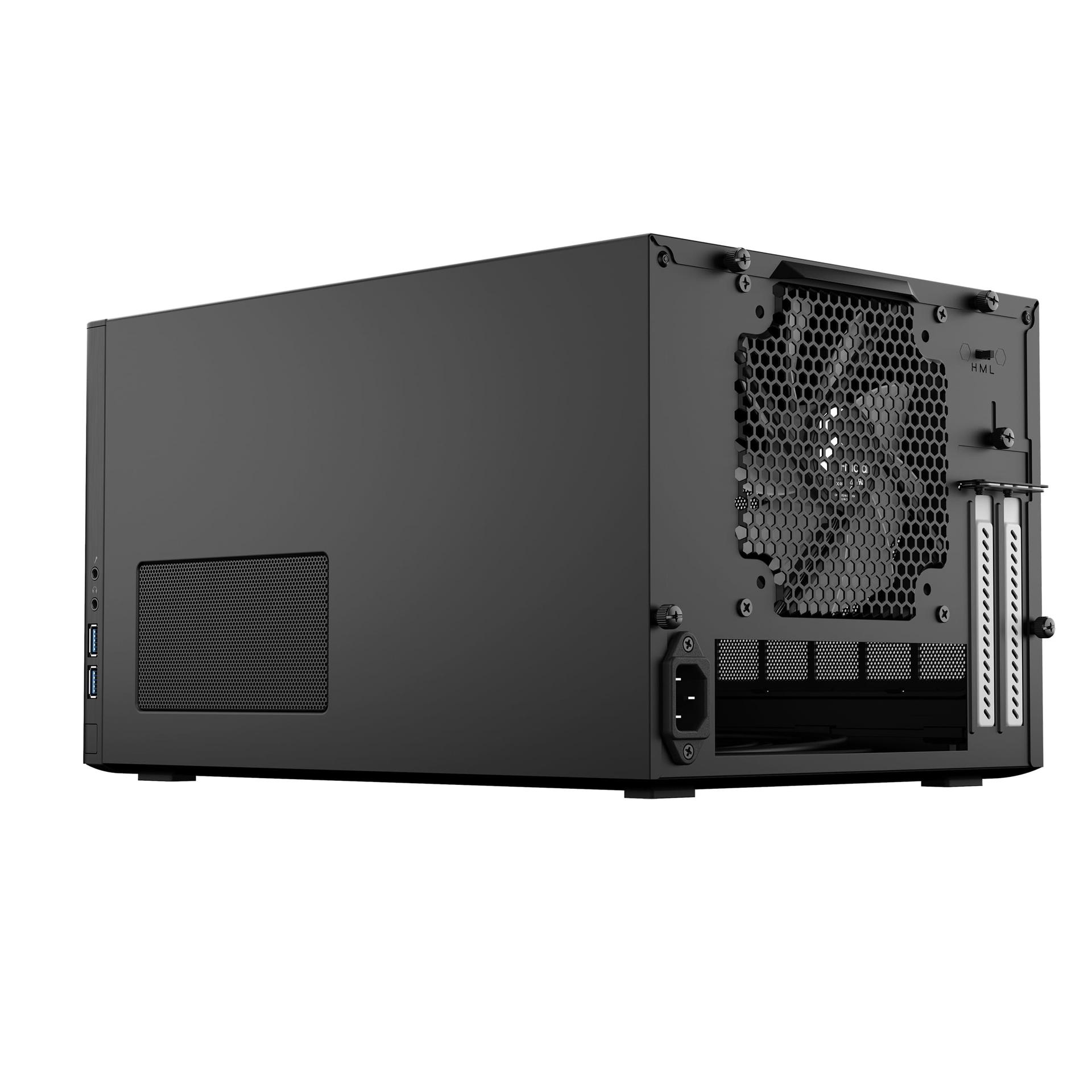 Fractal Design Node 304 FD-CA-NODE-304-BL Mini-ITX Arvutikorpus – pakend ja tarvikud