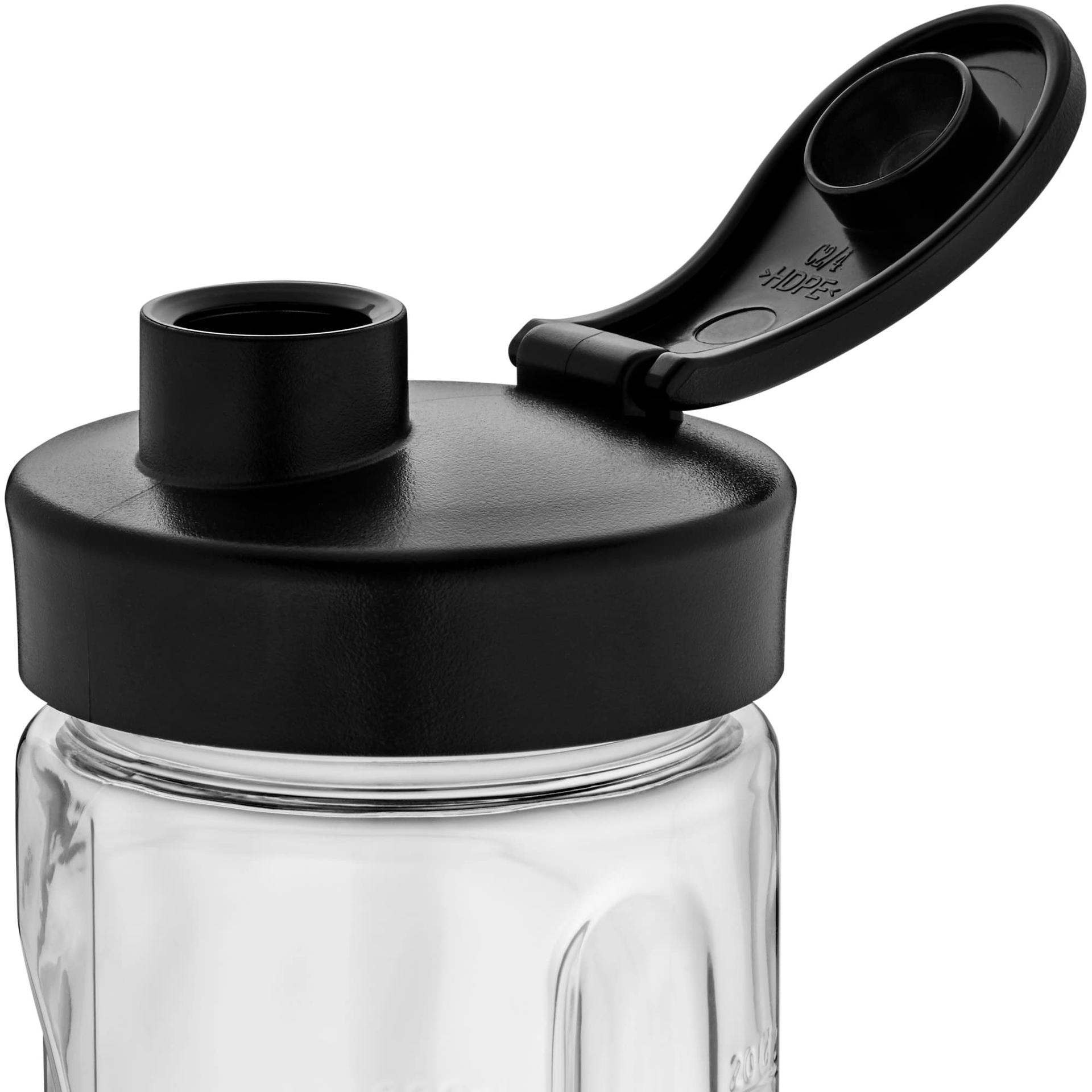 WMF Küchenminis kompaktne blender, mini standmixer, 400 W, väike blender, klaaskann 0,8 l, impulssrežiim, Cromargan matt – pilt 8