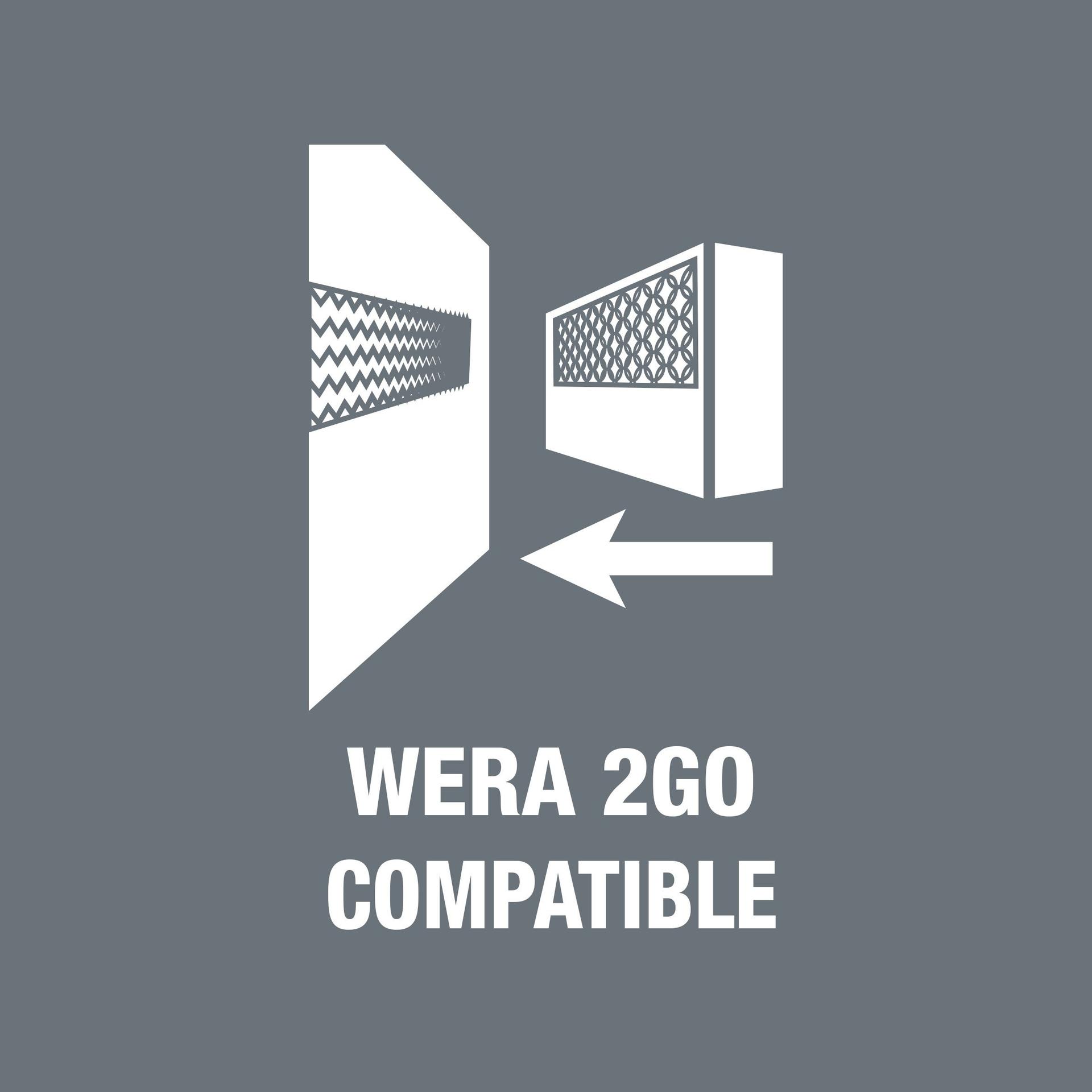 Wera 05135918001 Kraftform Kompakt Zyklop Mini 2, 27-osaline, universaalne suurus – pilt 6