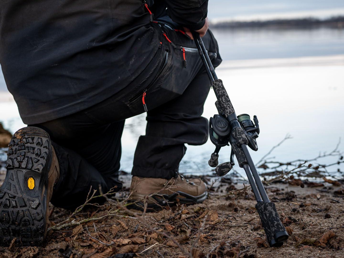 Abu Garcia Unisex-Täiskasvanute MAX X Casting Kalapüügikomplekt, Must, 1,98 m – lisavaade